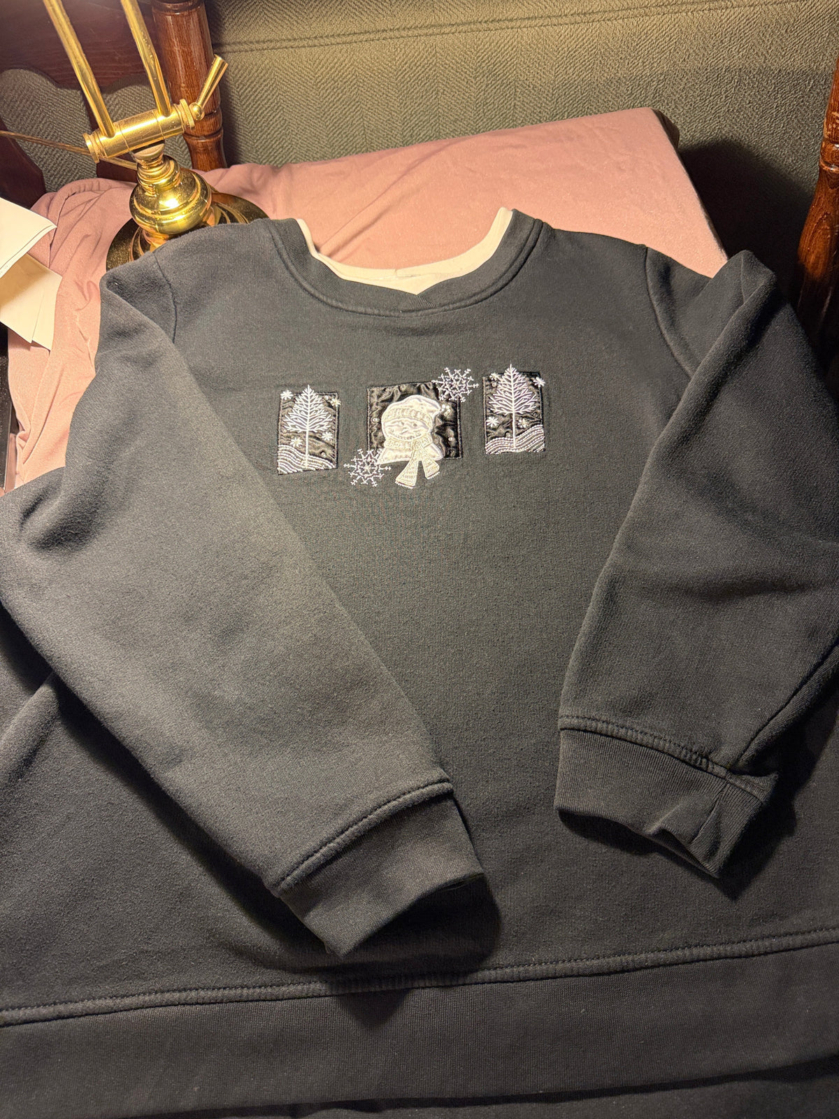 Studio Works Sport Woman Snowman Sweatshirt – Size 2X