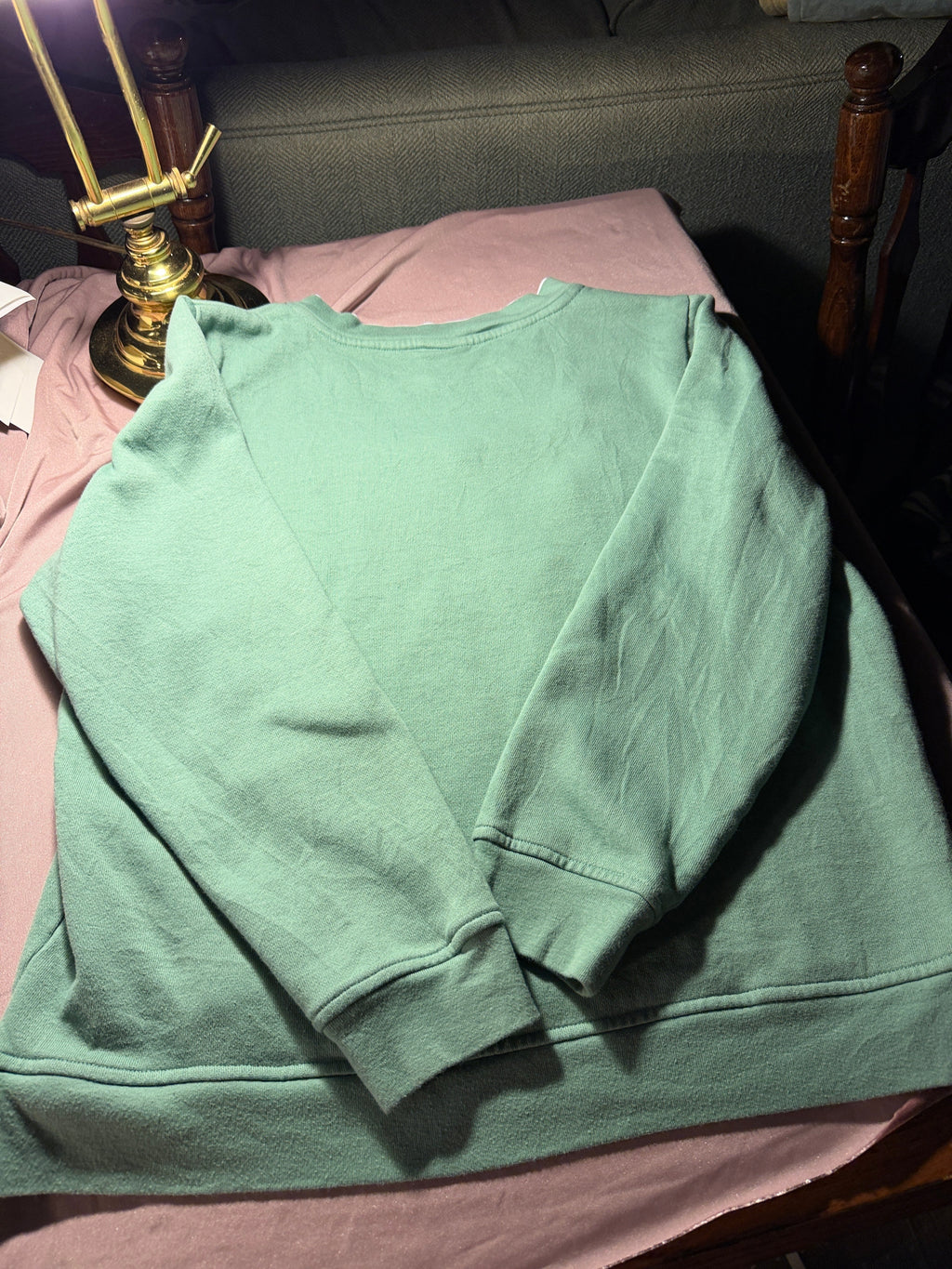 Adrian Delafield Butterfly Embroidered Sweatshirt – Size M