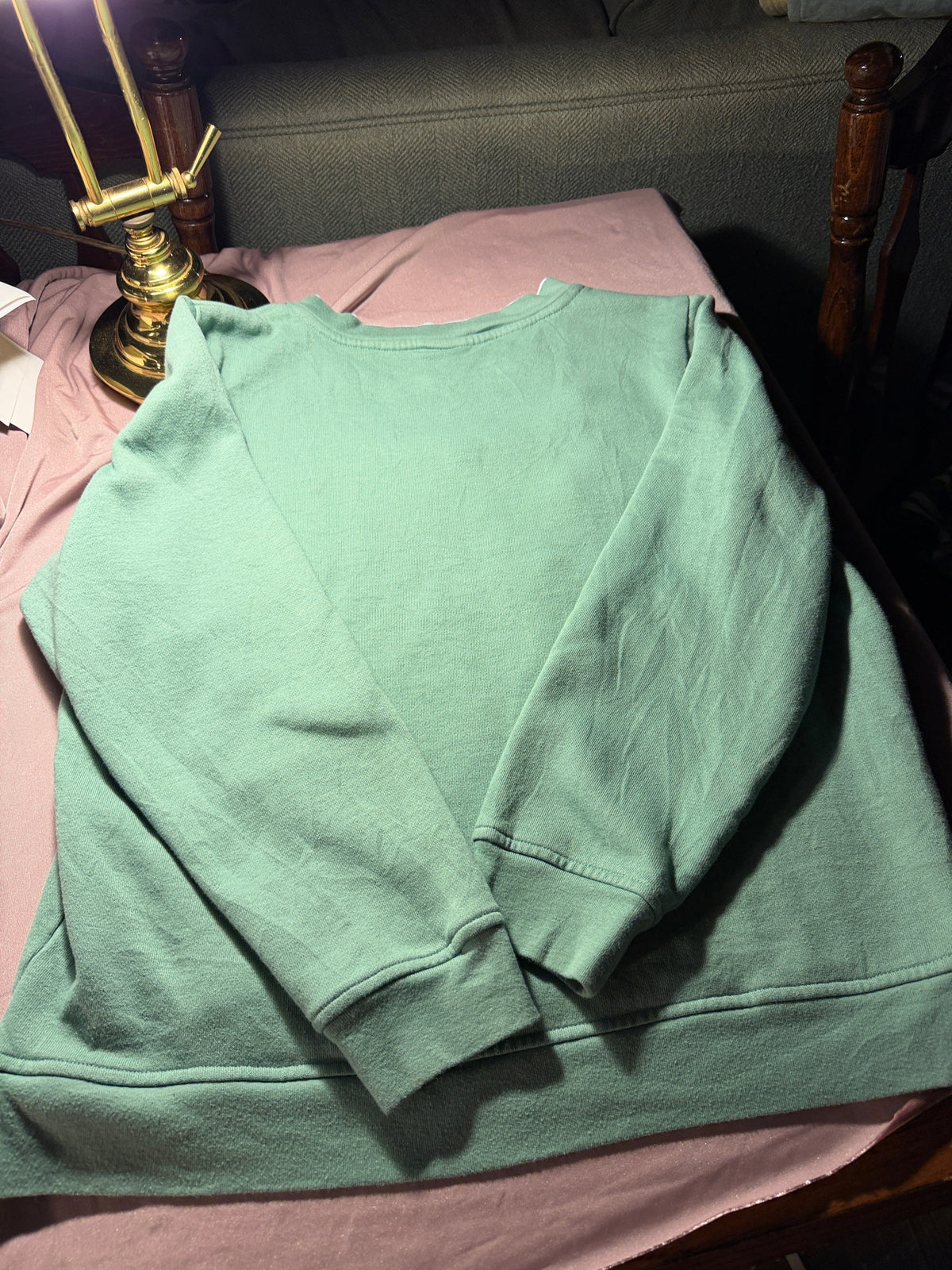 Adrian Delafield Butterfly Embroidered Sweatshirt – Size M