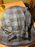 Old Navy Plaid Flannel Shirt – Size L (10-12)