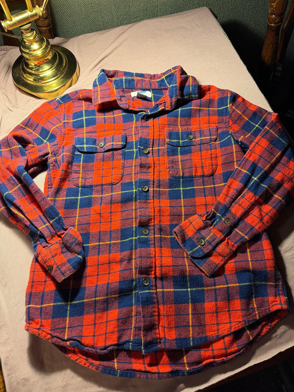 Old Navy Plaid Flannel Shirt – Size M (8)