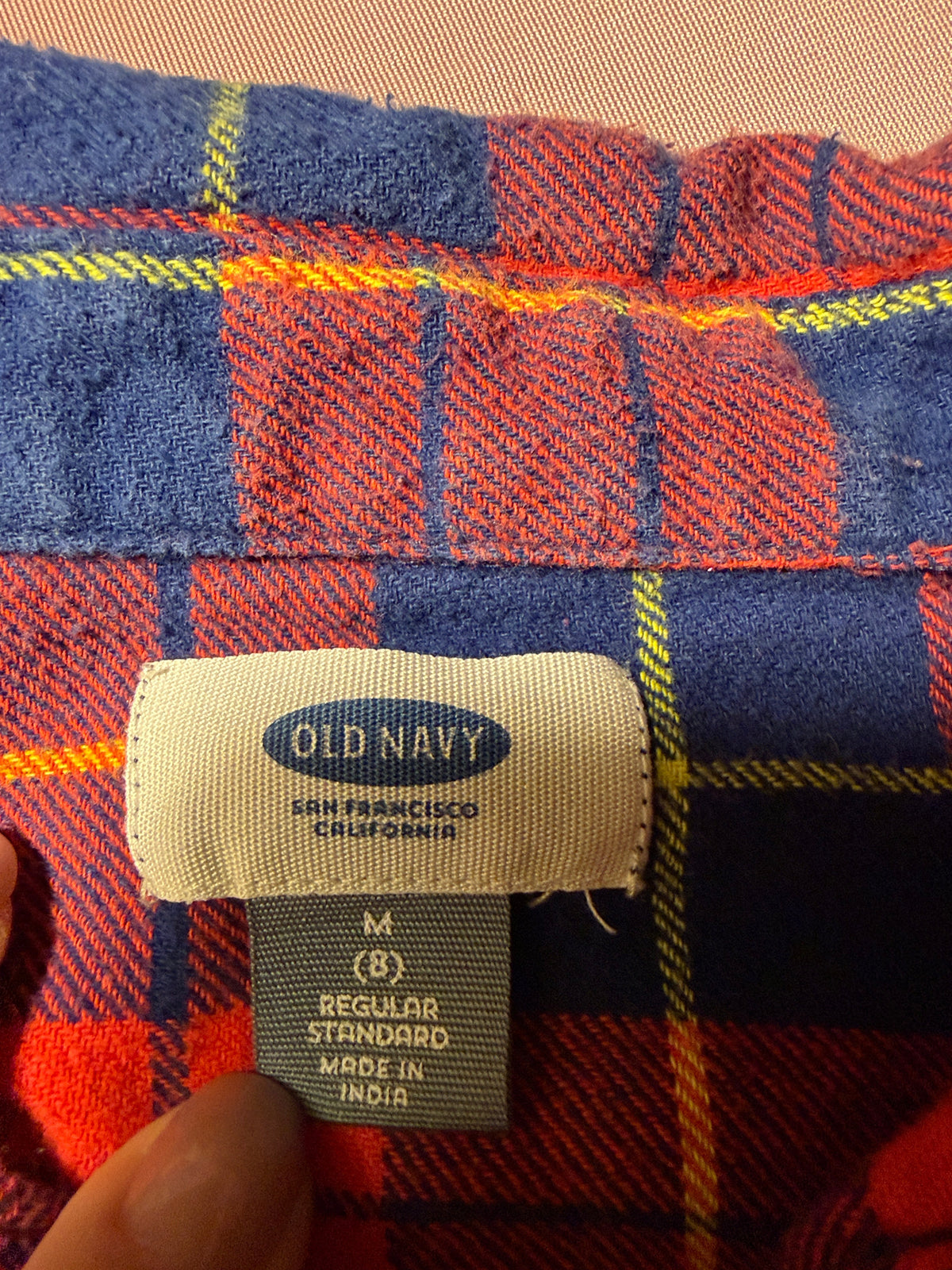 Old Navy Plaid Flannel Shirt – Size M (8)