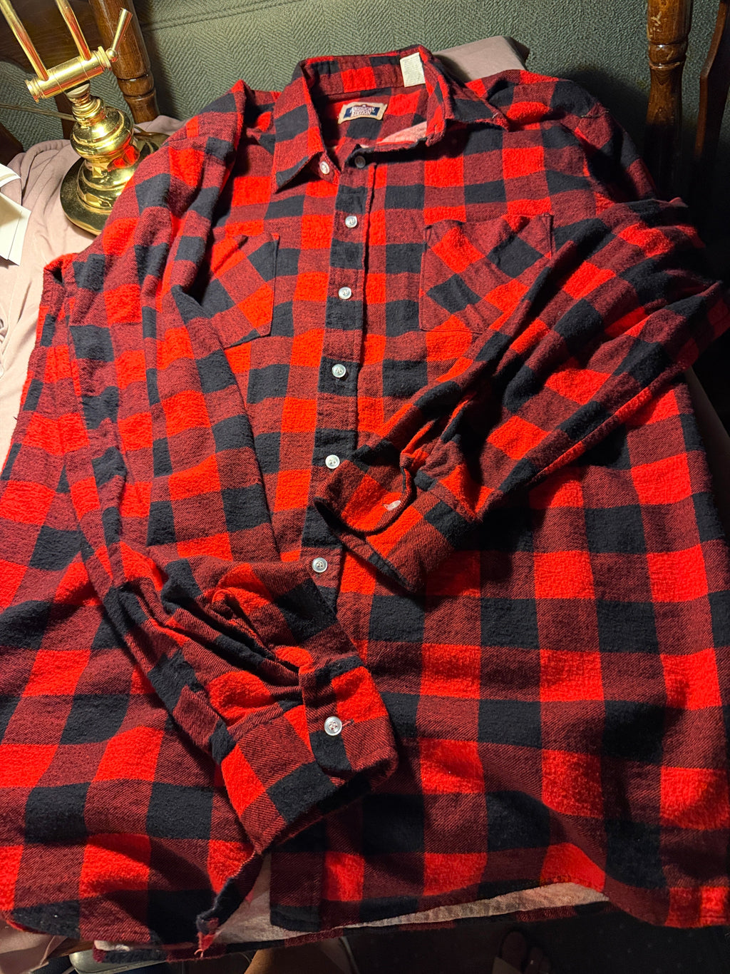 American Edition Buffalo Plaid Flannel Shirt
