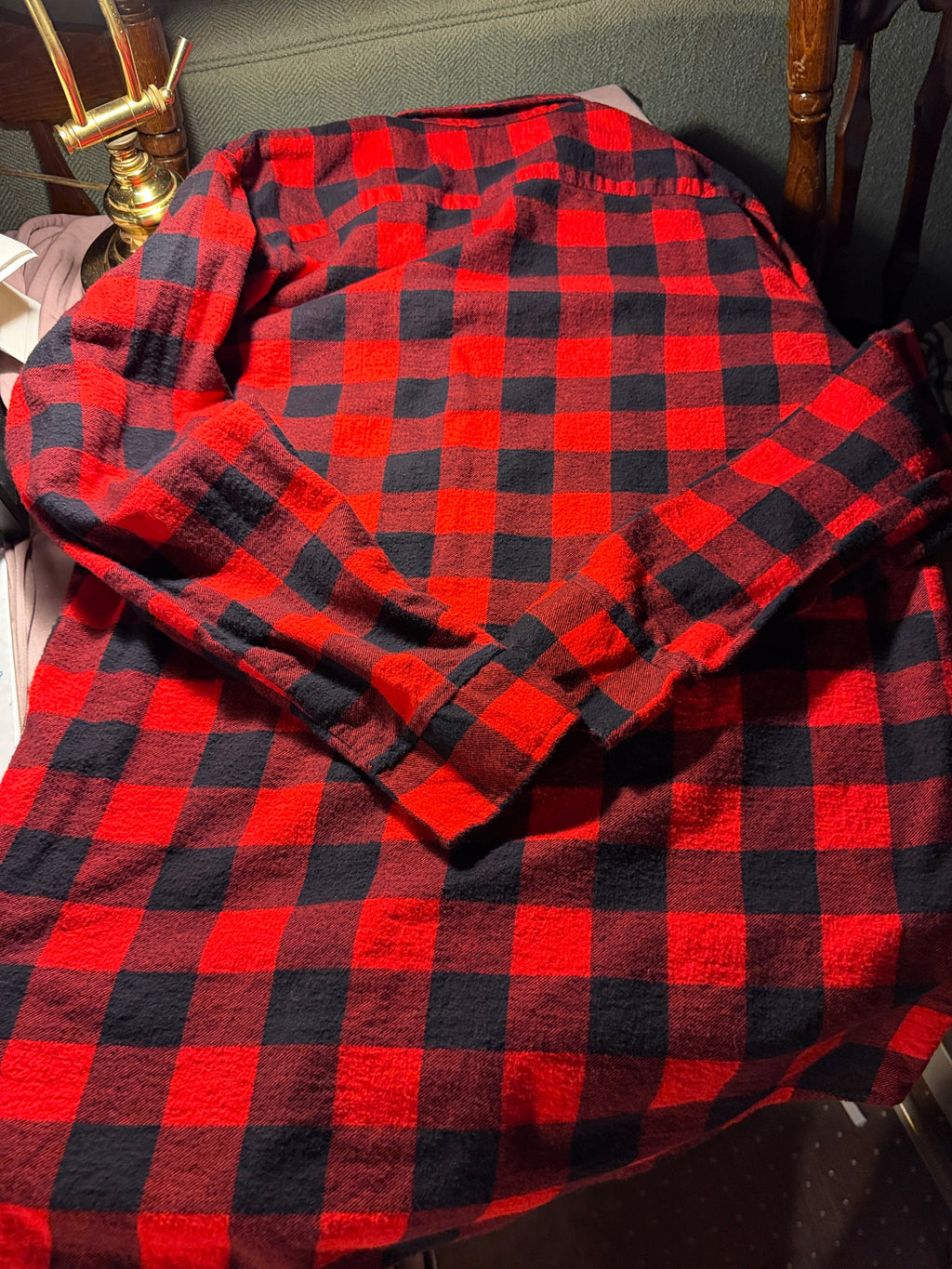 American Edition Buffalo Plaid Flannel Shirt