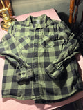 Wonder Nation Buffalo Plaid Flannel Shirt - Kids XL (14-16)