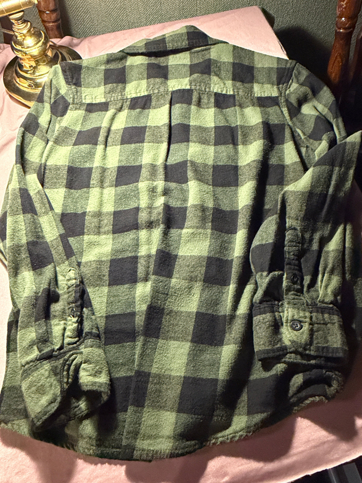 Wonder Nation Buffalo Plaid Flannel Shirt - Kids XL (14-16)
