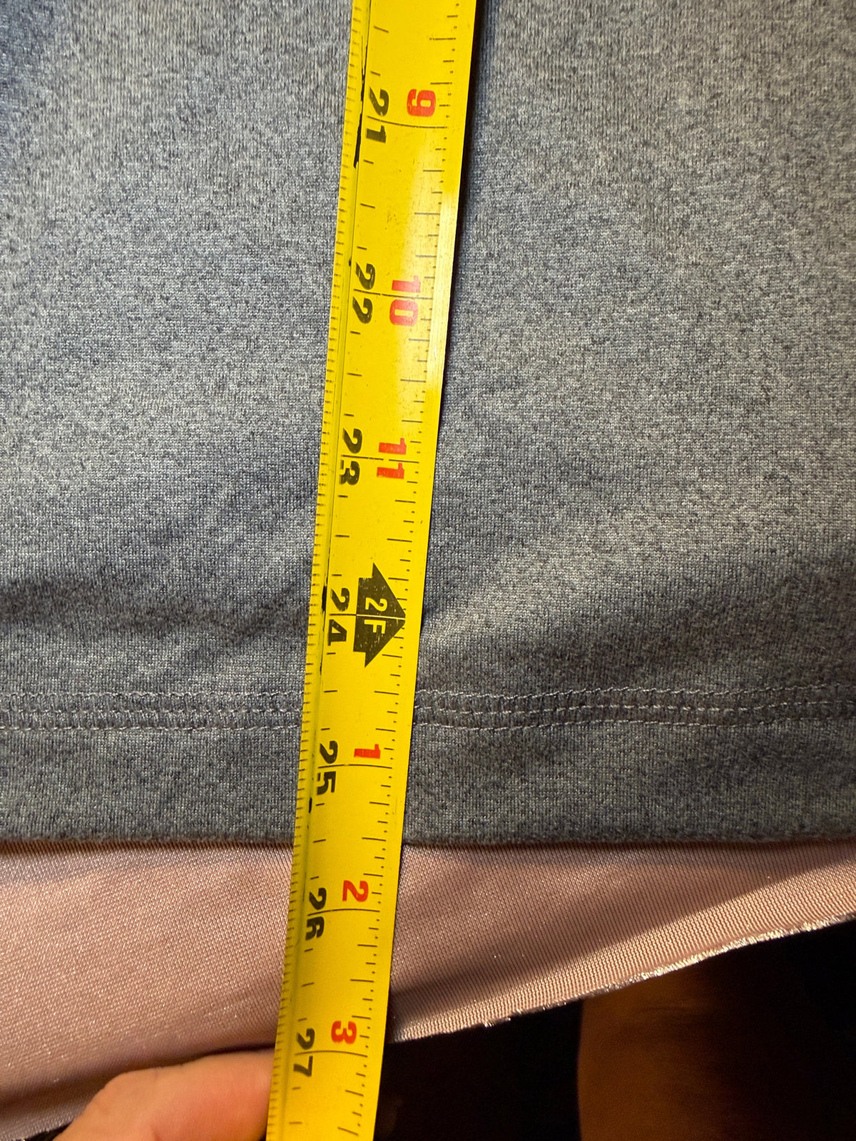 Awearness Kenneth Cole Chillflex™ Quarter-Zip Pullover – Heather Grey, Size Small, Like New