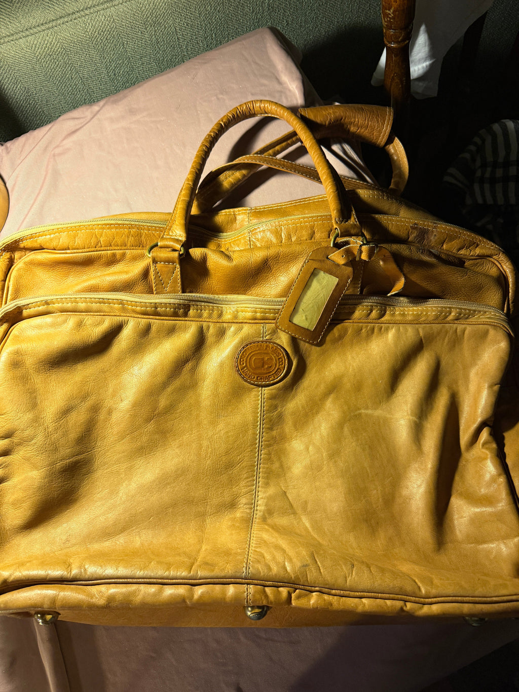 Colombian Bags Co. Handcrafted Leather Weekender Bag