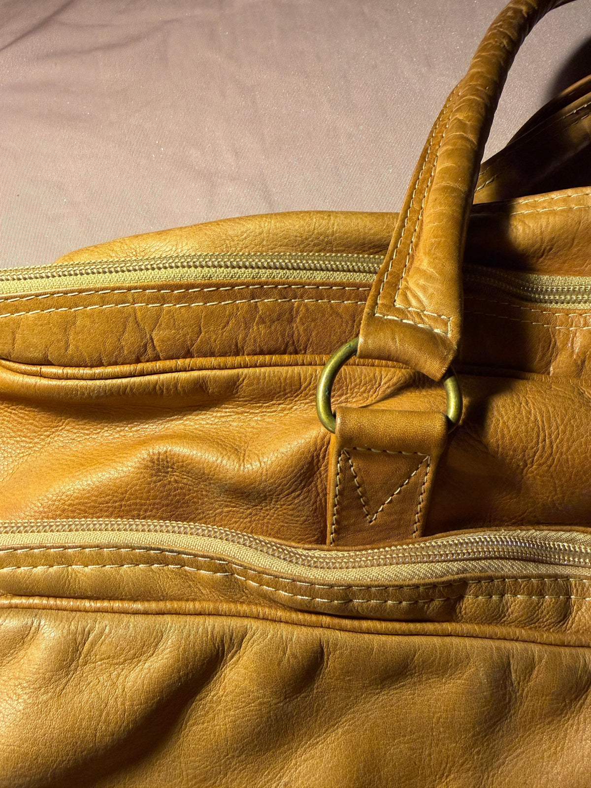 Colombian Bags Co. Handcrafted Leather Weekender Bag