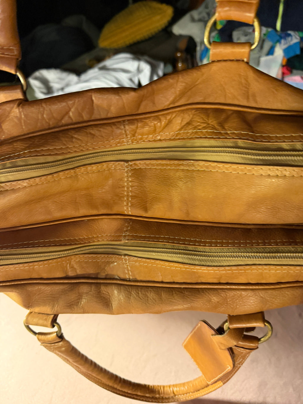 Colombian Bags Co. Handcrafted Leather Weekender Bag
