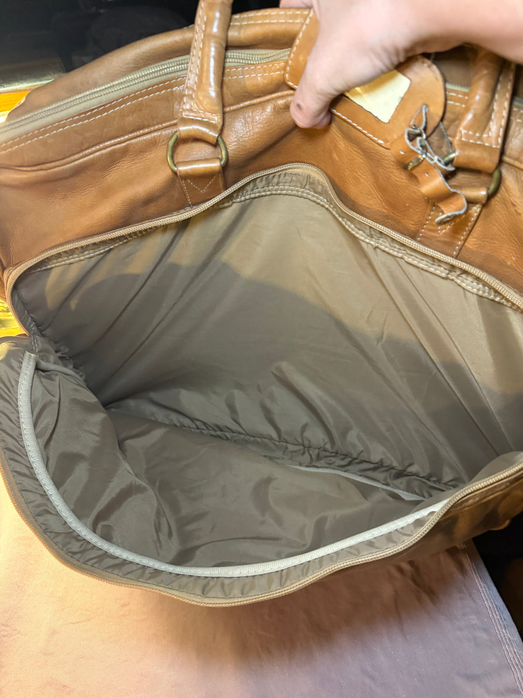 Colombian Bags Co. Handcrafted Leather Weekender Bag