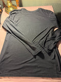 Gildan Performance Long Sleeve Tee with Camo P Graphic – Size Medium