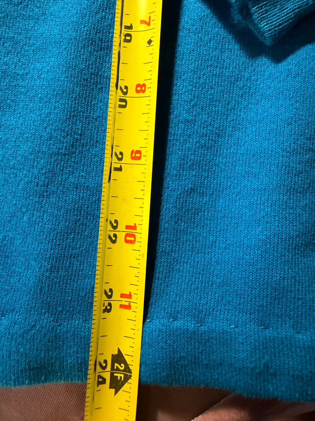 Hanes Her Way Teal Mock Neck Sweatshirt