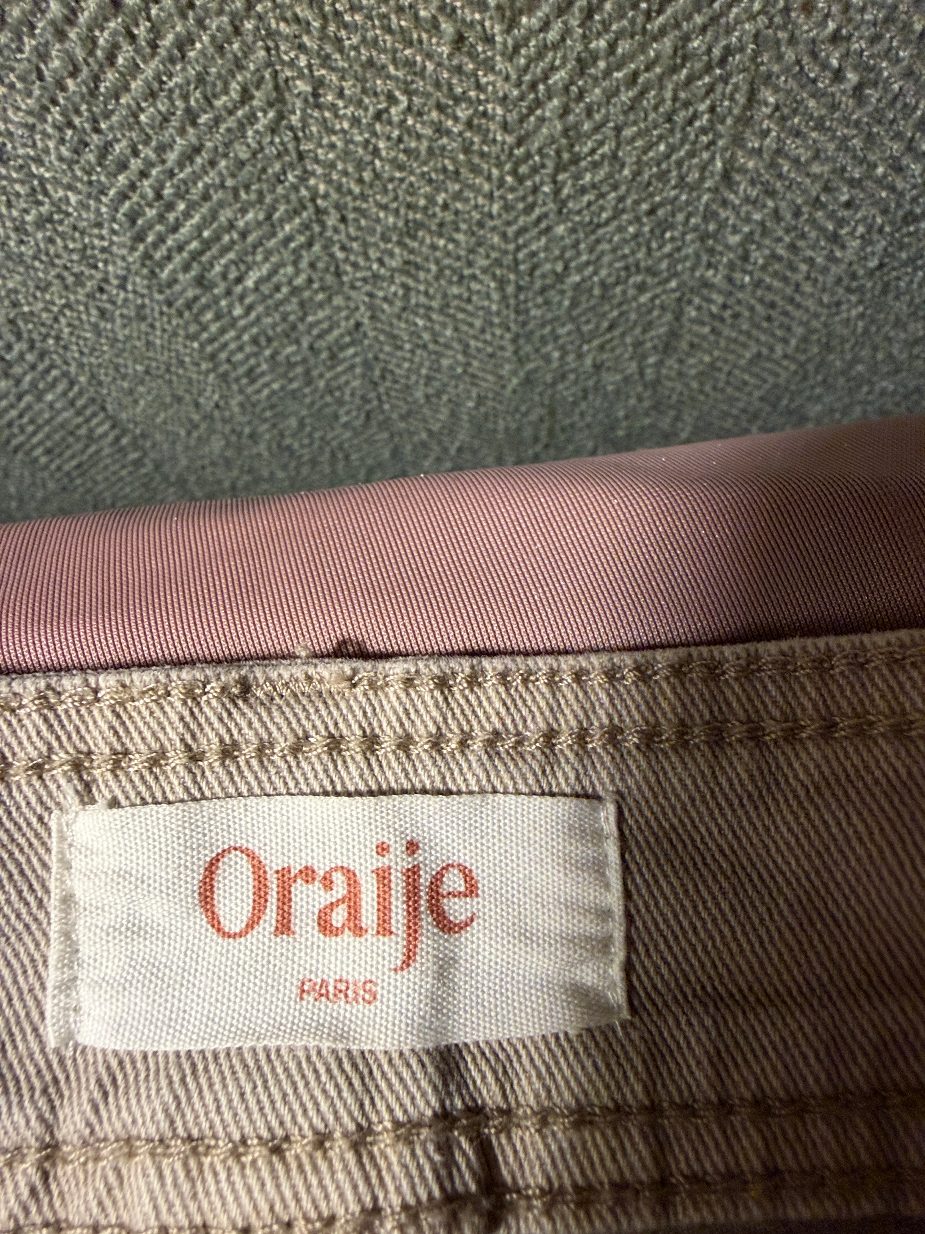 Oraije Paris Light Wash Wide Leg Jeans