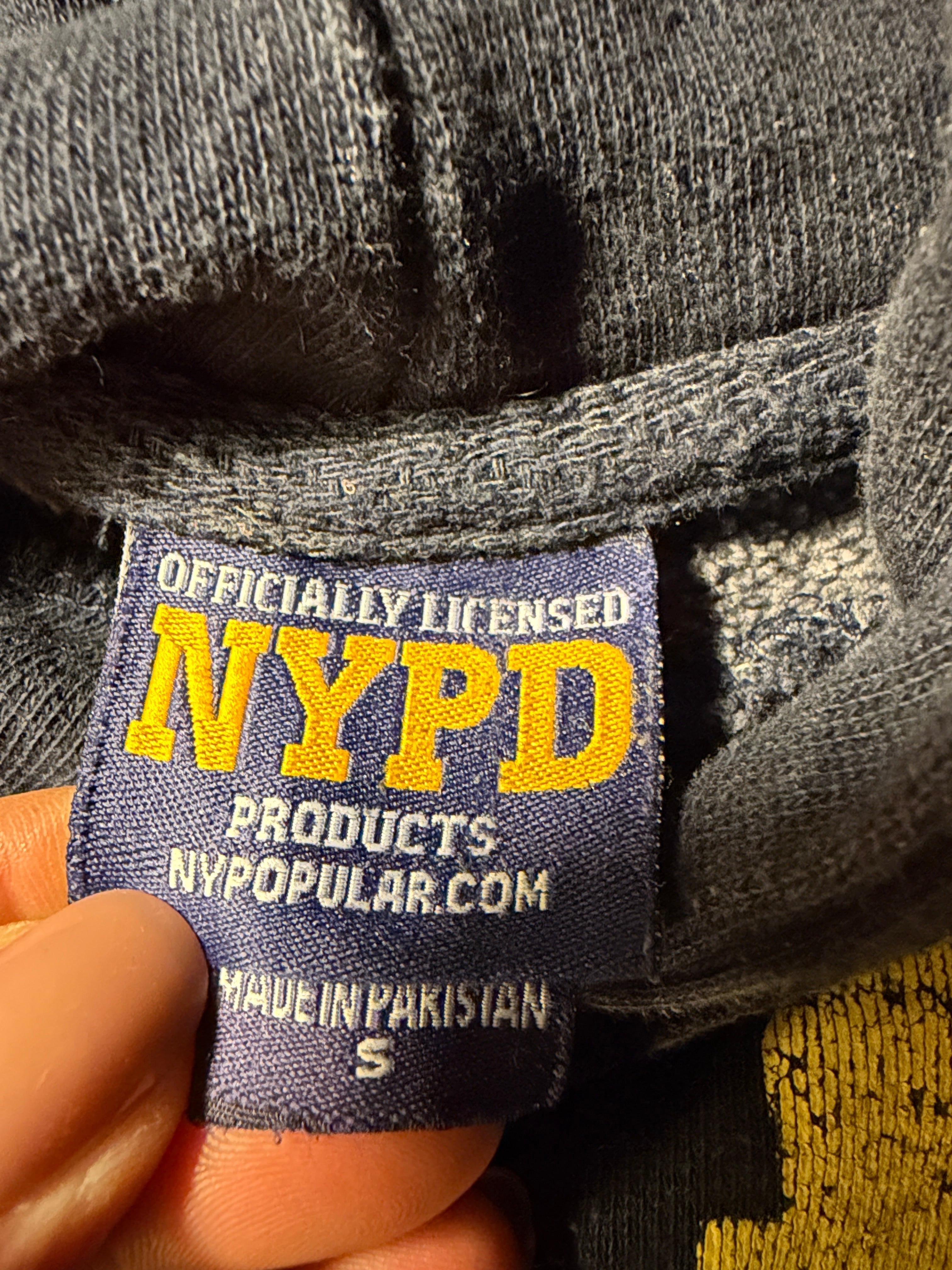 NYPD Officially Licensed Hoodie – Navy Blue Graphic Sweatshirt