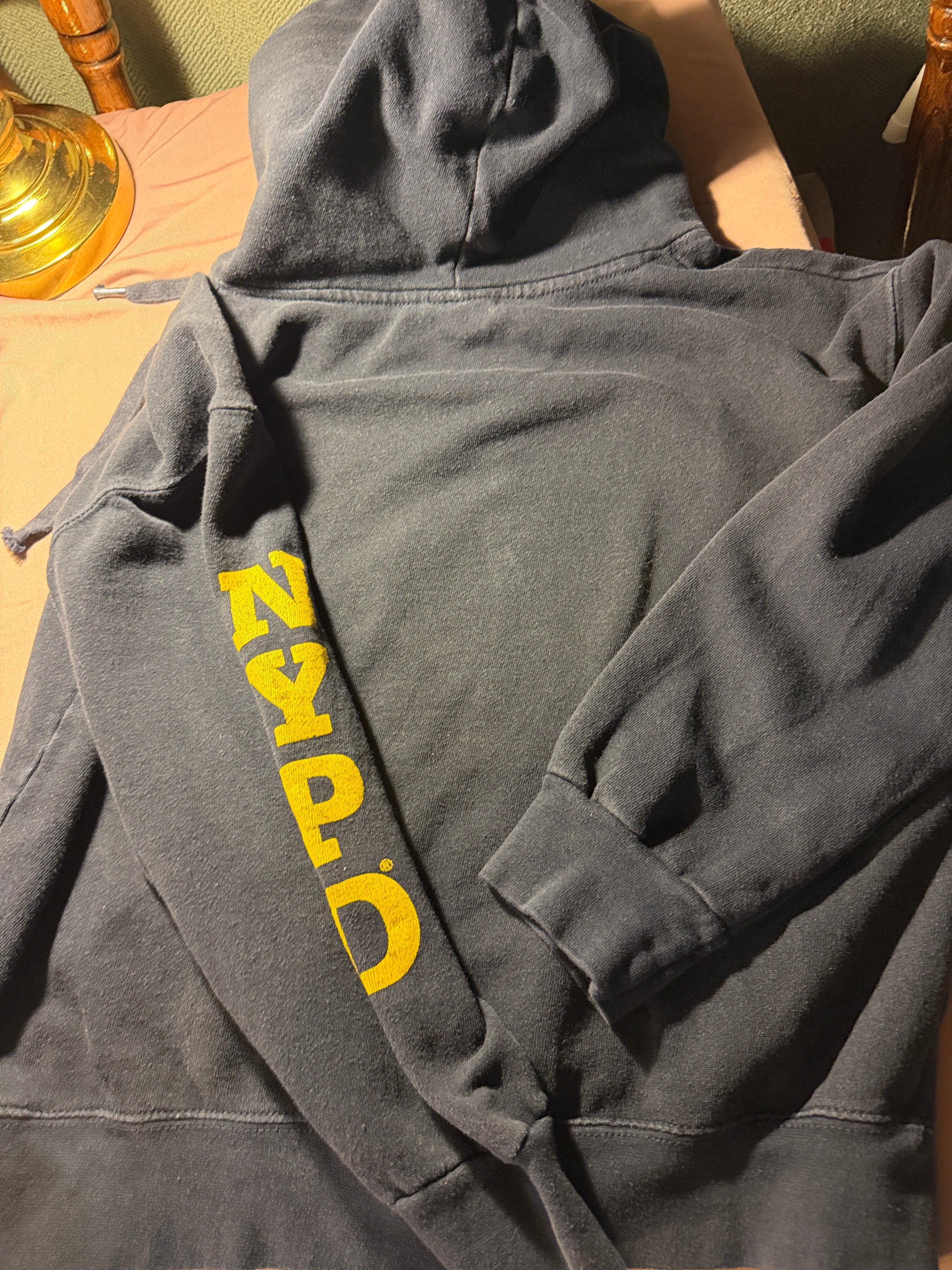 NYPD Officially Licensed Hoodie – Navy Blue Graphic Sweatshirt