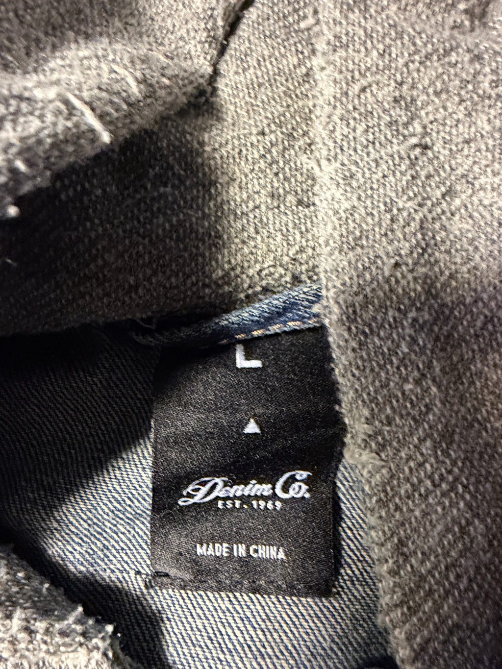 Denim Co. Hooded Denim Jacket – Size L