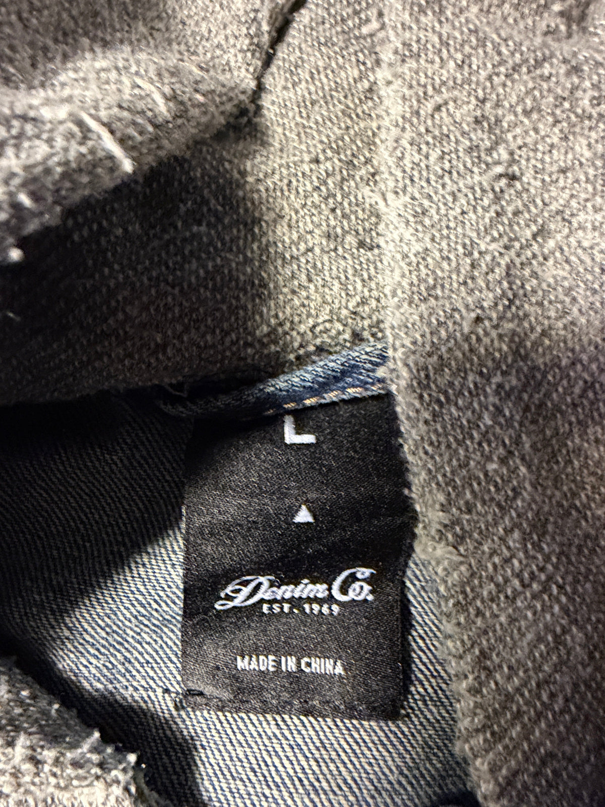 Denim Co. Hooded Denim Jacket – Size L