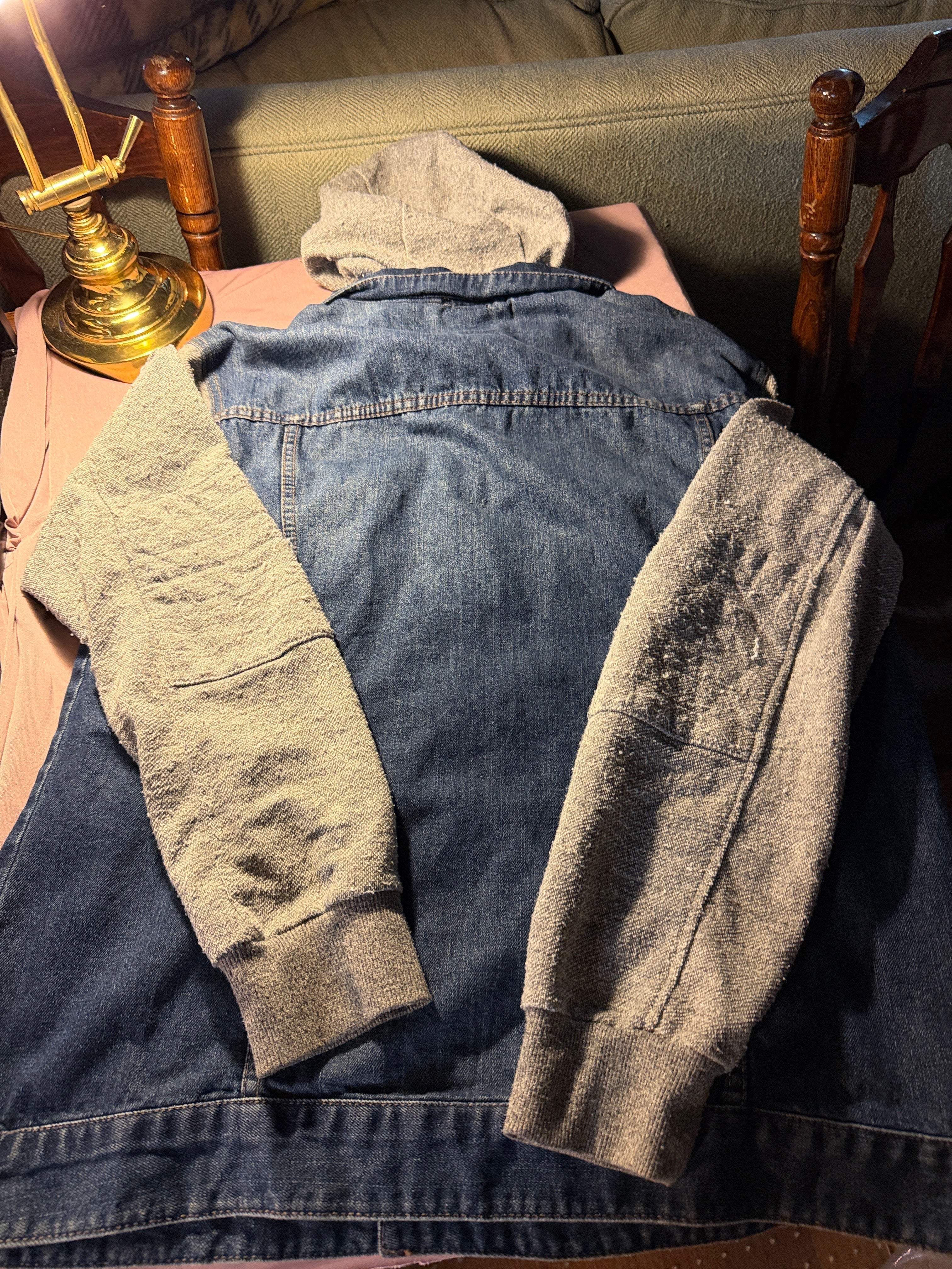 Denim Co. Hooded Denim Jacket – Size L
