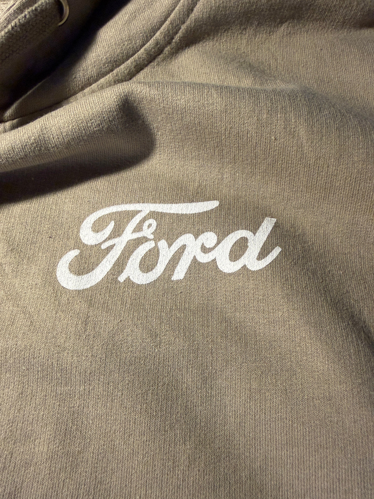 Ford Bronco Vintage Ad Graphic Hoodie (Medium)