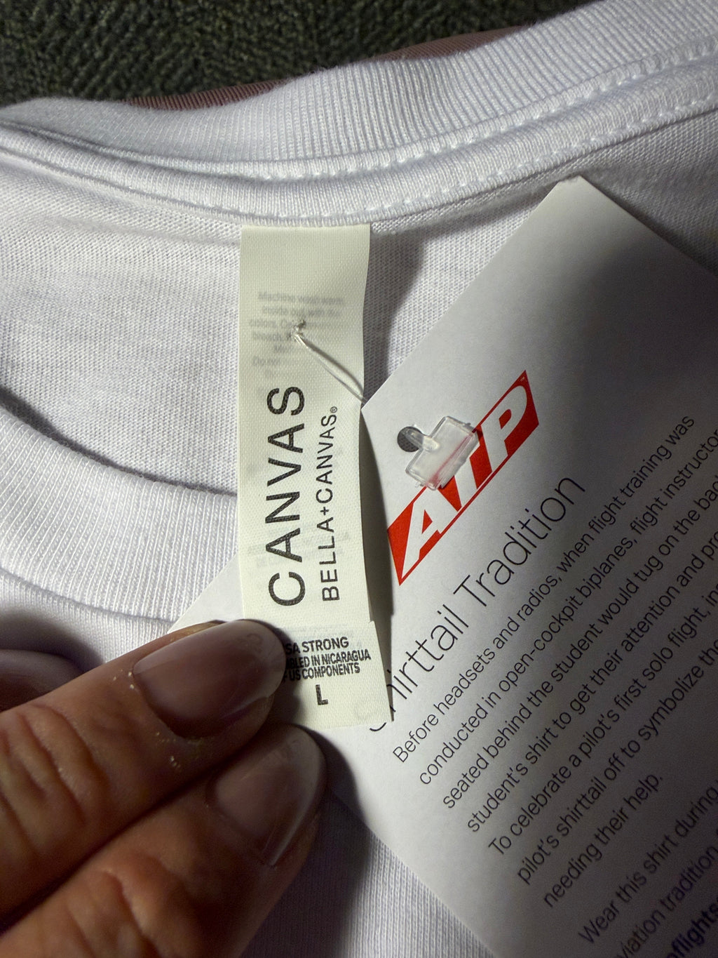 ATP Logo Graphic Tee – White