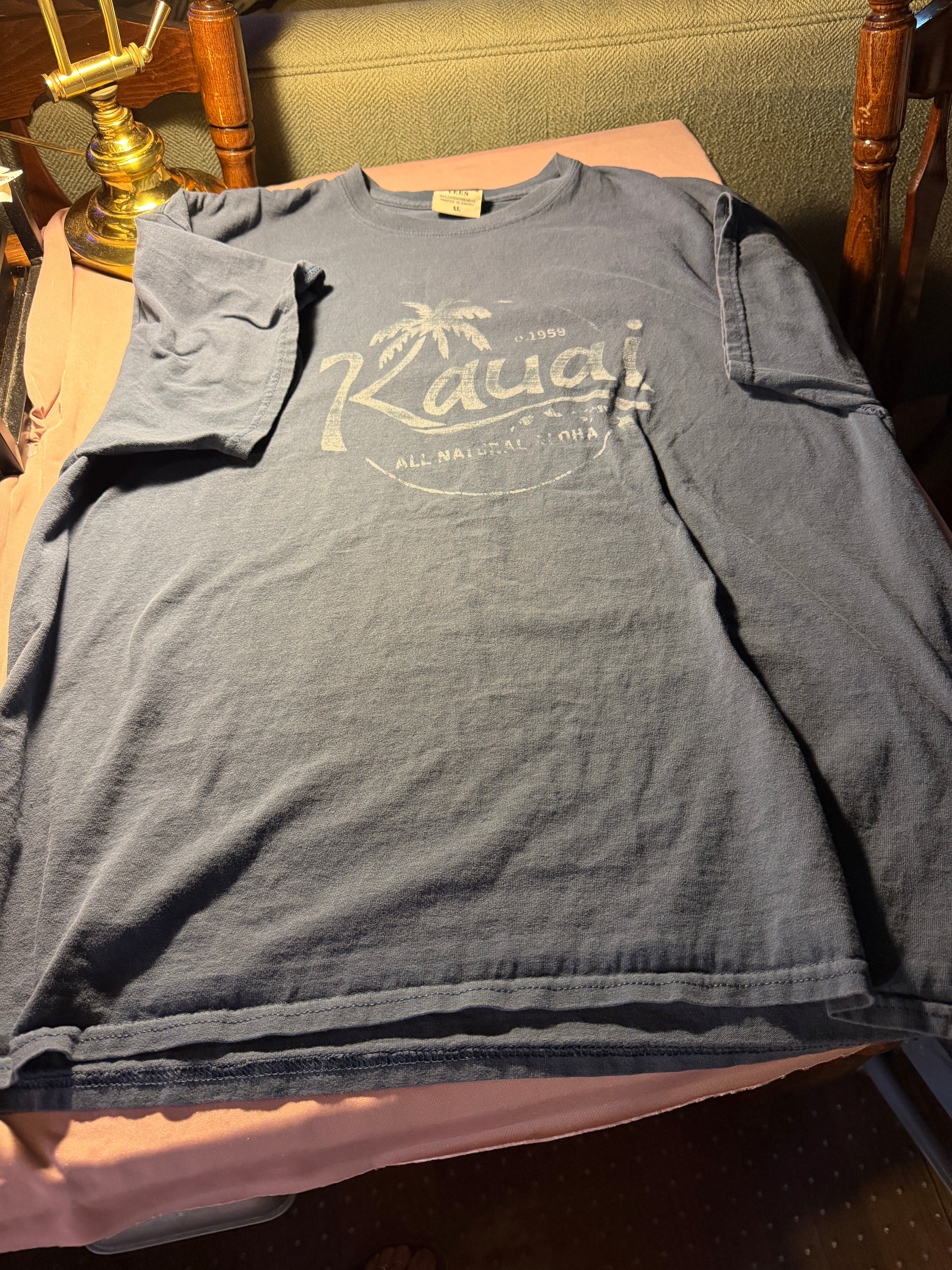 Kauai All Natural Aloha Graphic Tee – Colorwash Tees XL