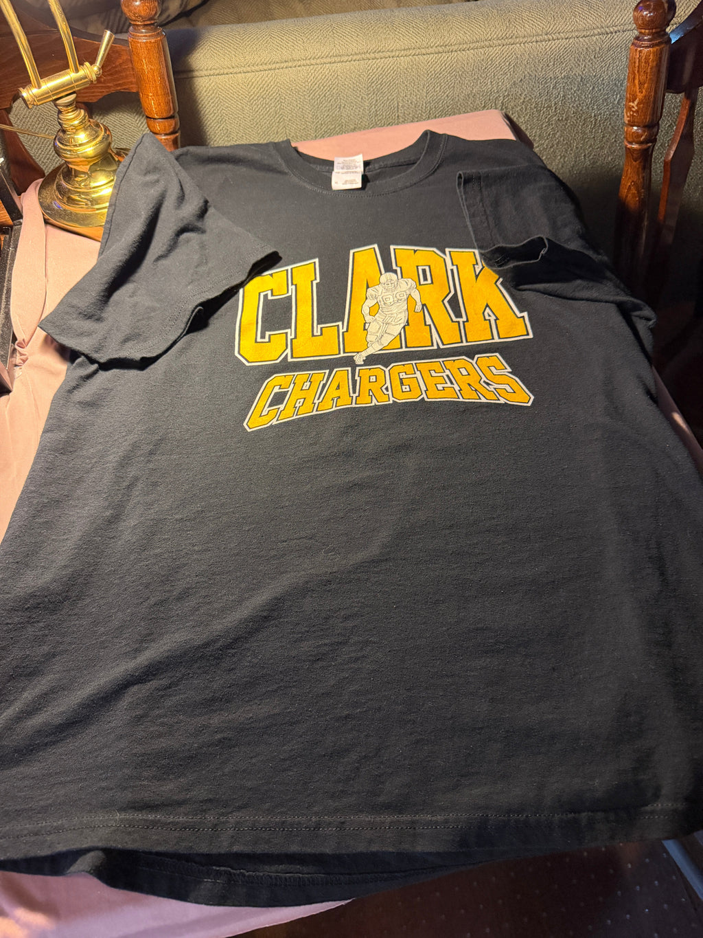 Clark Chargers Graphic Tee – XL