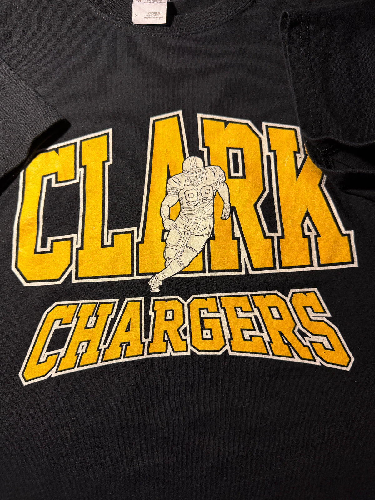 Clark Chargers Graphic Tee – XL
