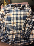 Croft & Barrow Plaid Flannel Shirt – Size M