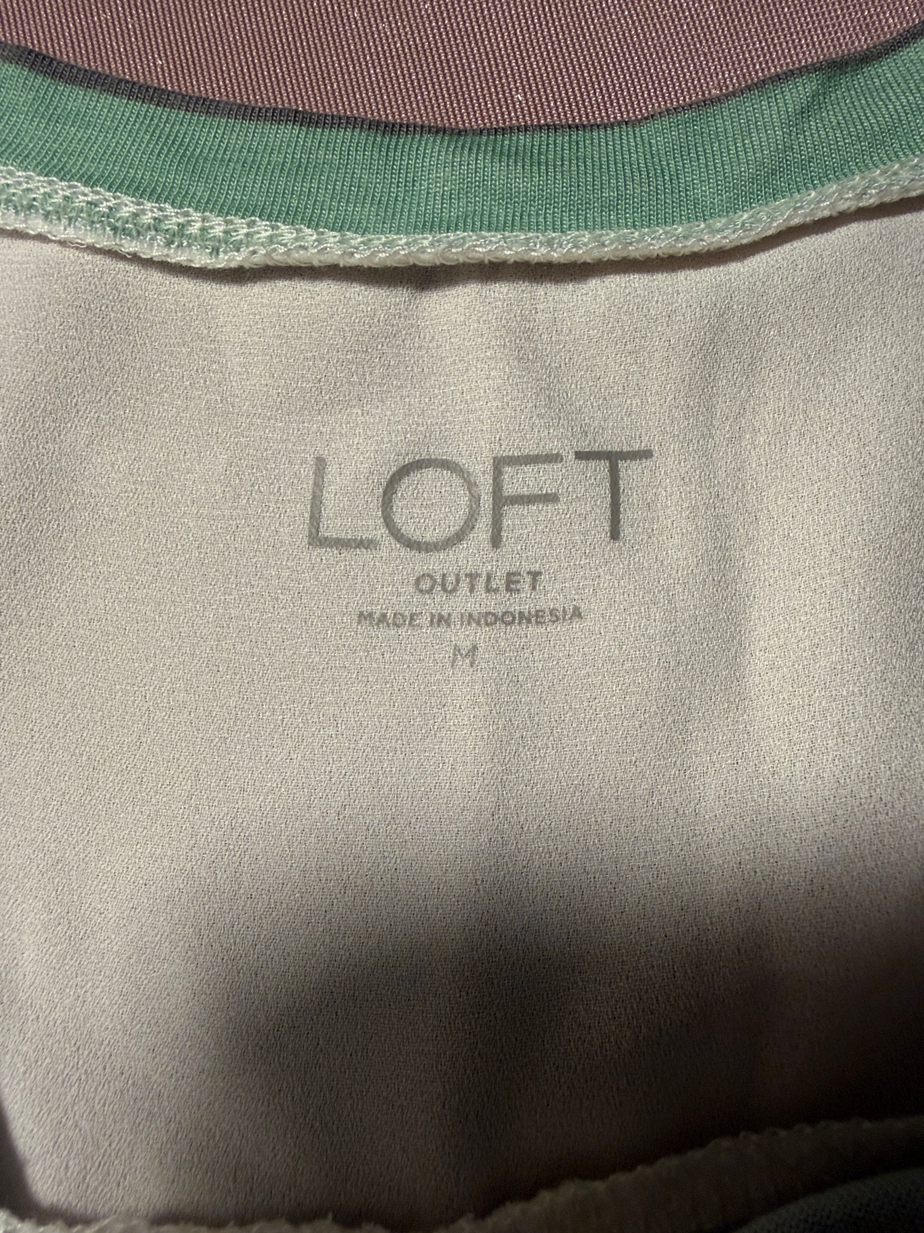 LOFT Outlet Striped Sleeveless Tank Top – Size M