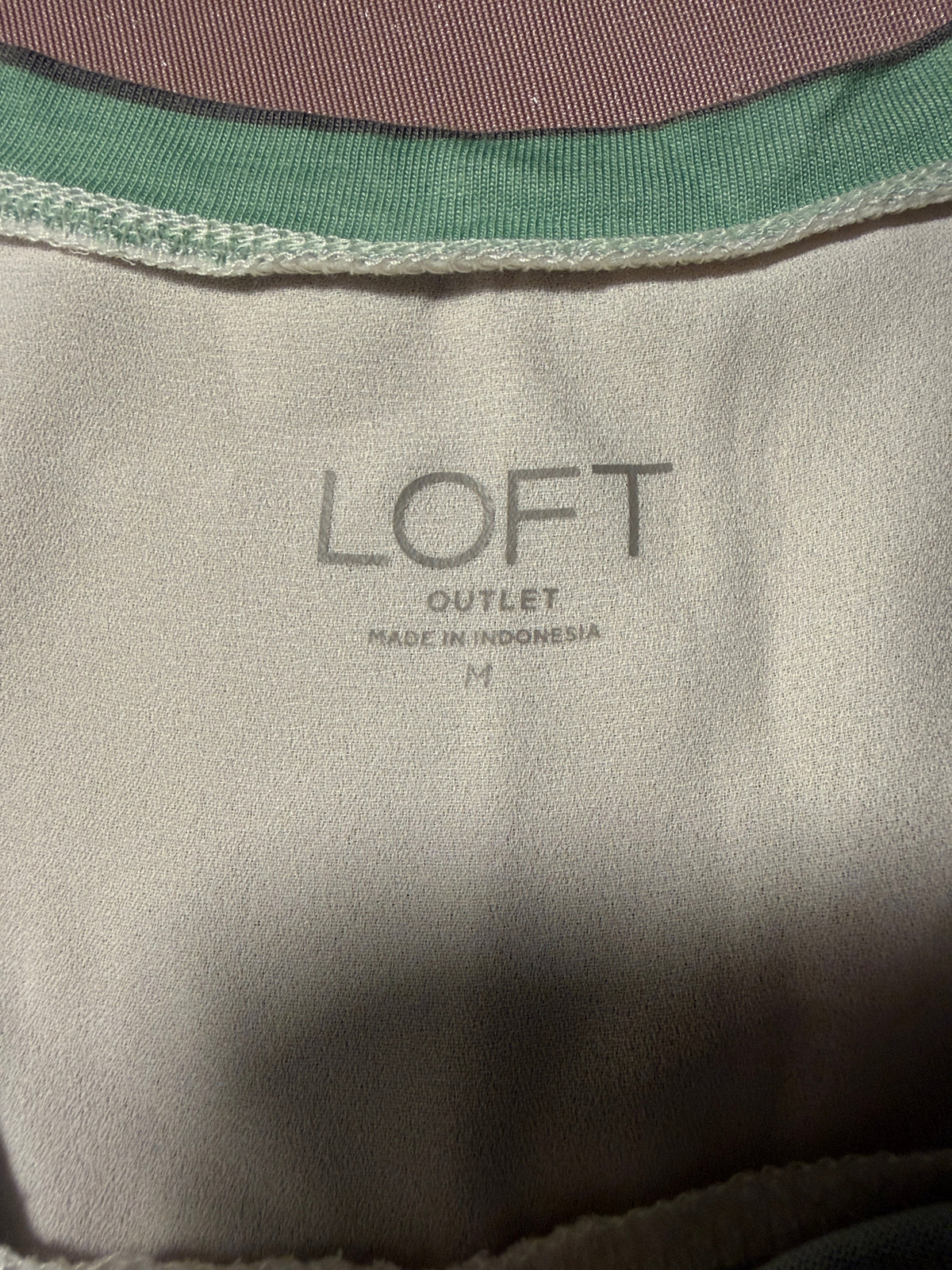 LOFT Outlet Striped Sleeveless Tank Top – Size M