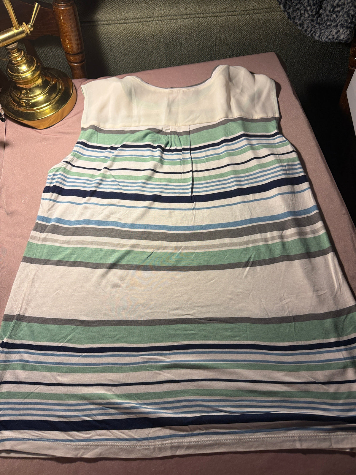 LOFT Outlet Striped Sleeveless Tank Top – Size M