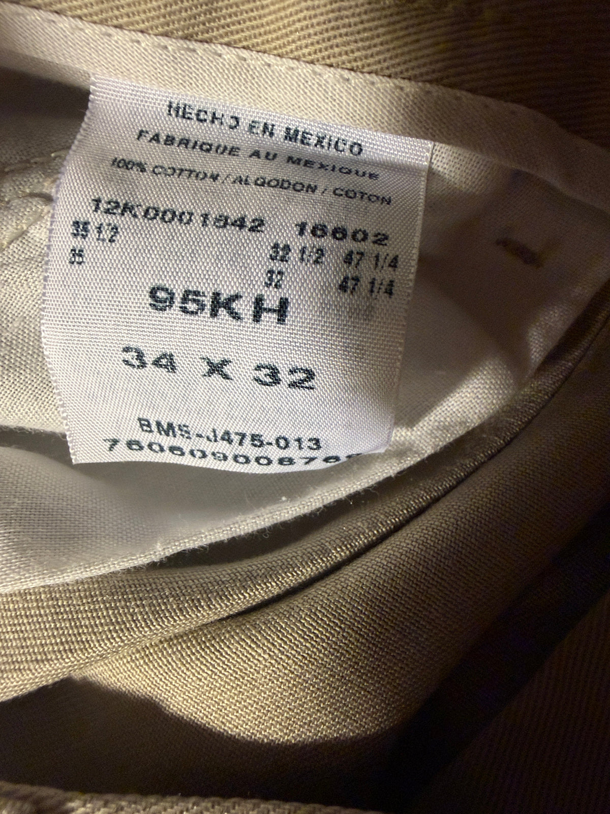 Wrangler Riata Pleated Khaki Pants – 34x32