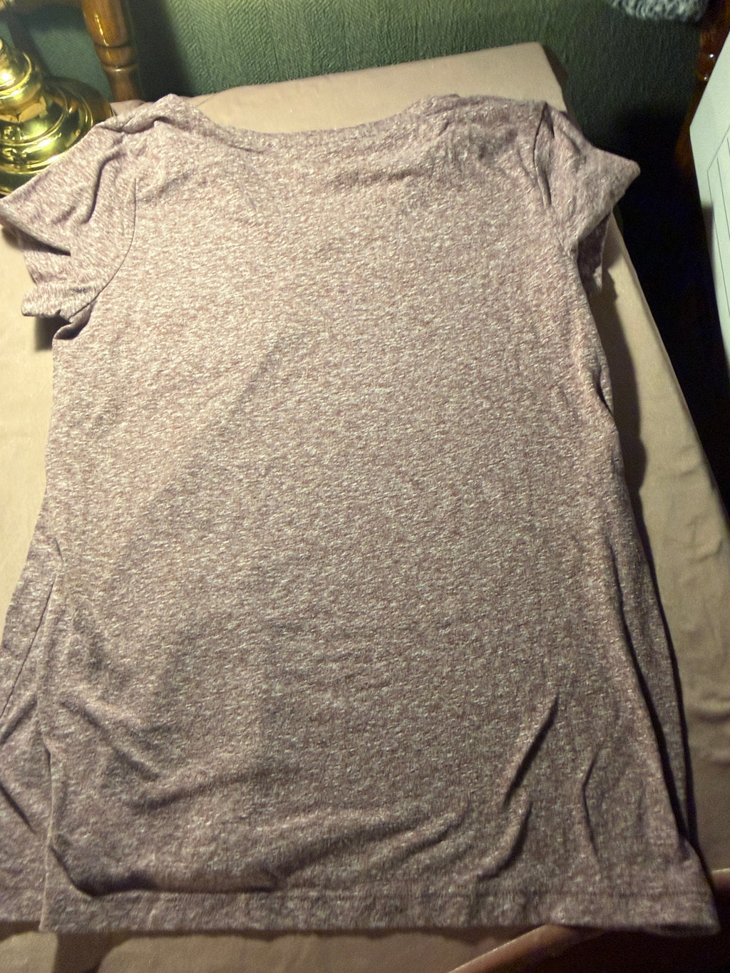 Universal Thread Monterey V-Neck Pocket Tee – Mauve Heather, Size M