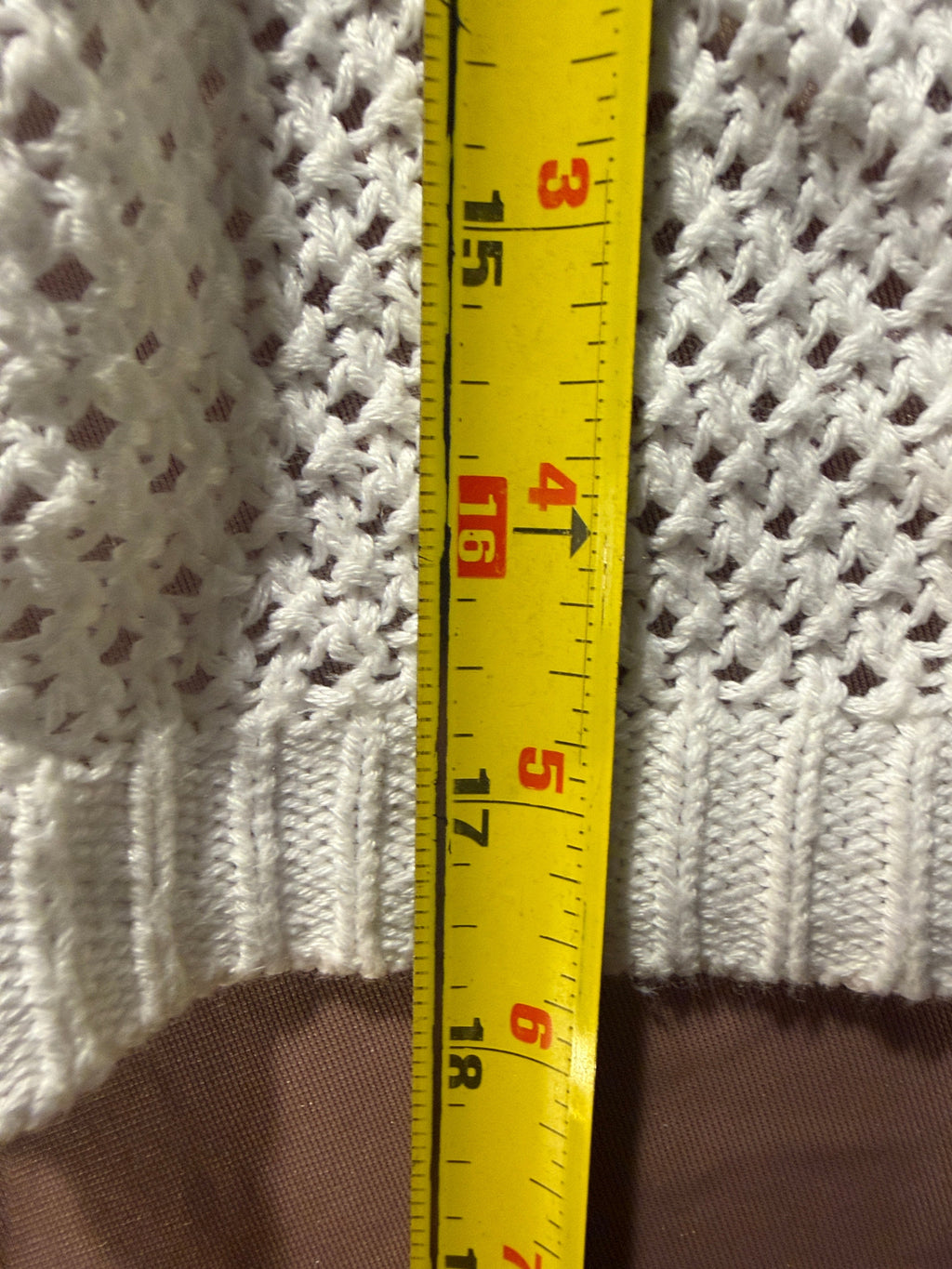 Croft & Barrow Open-Front Knit Cardigan – White, Size L