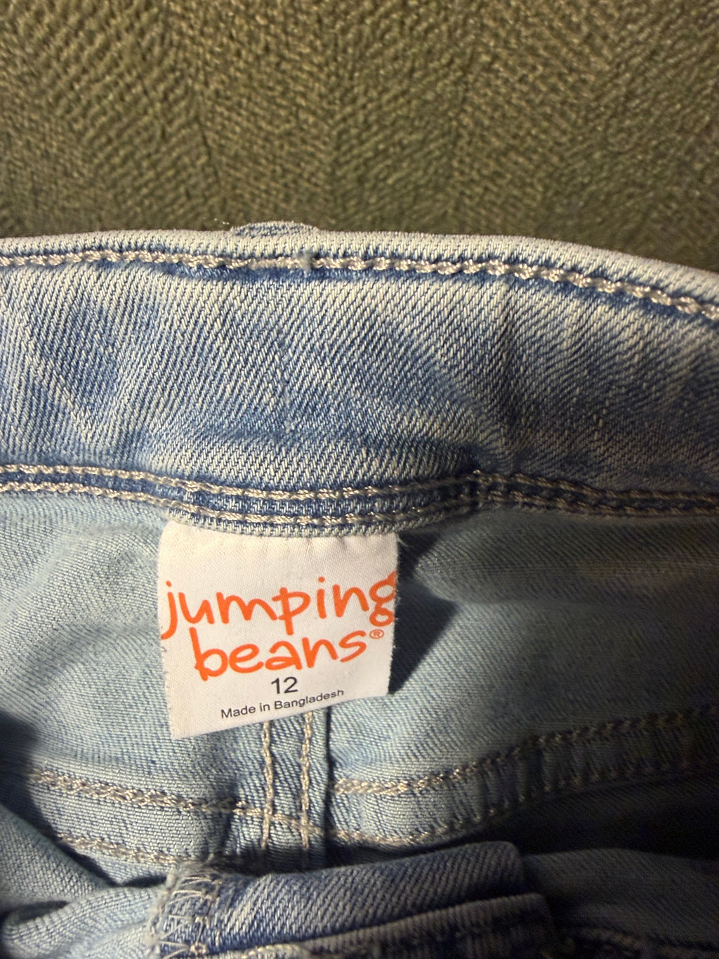 Jumping Beans Floral Embroidered Jeans – Size 12