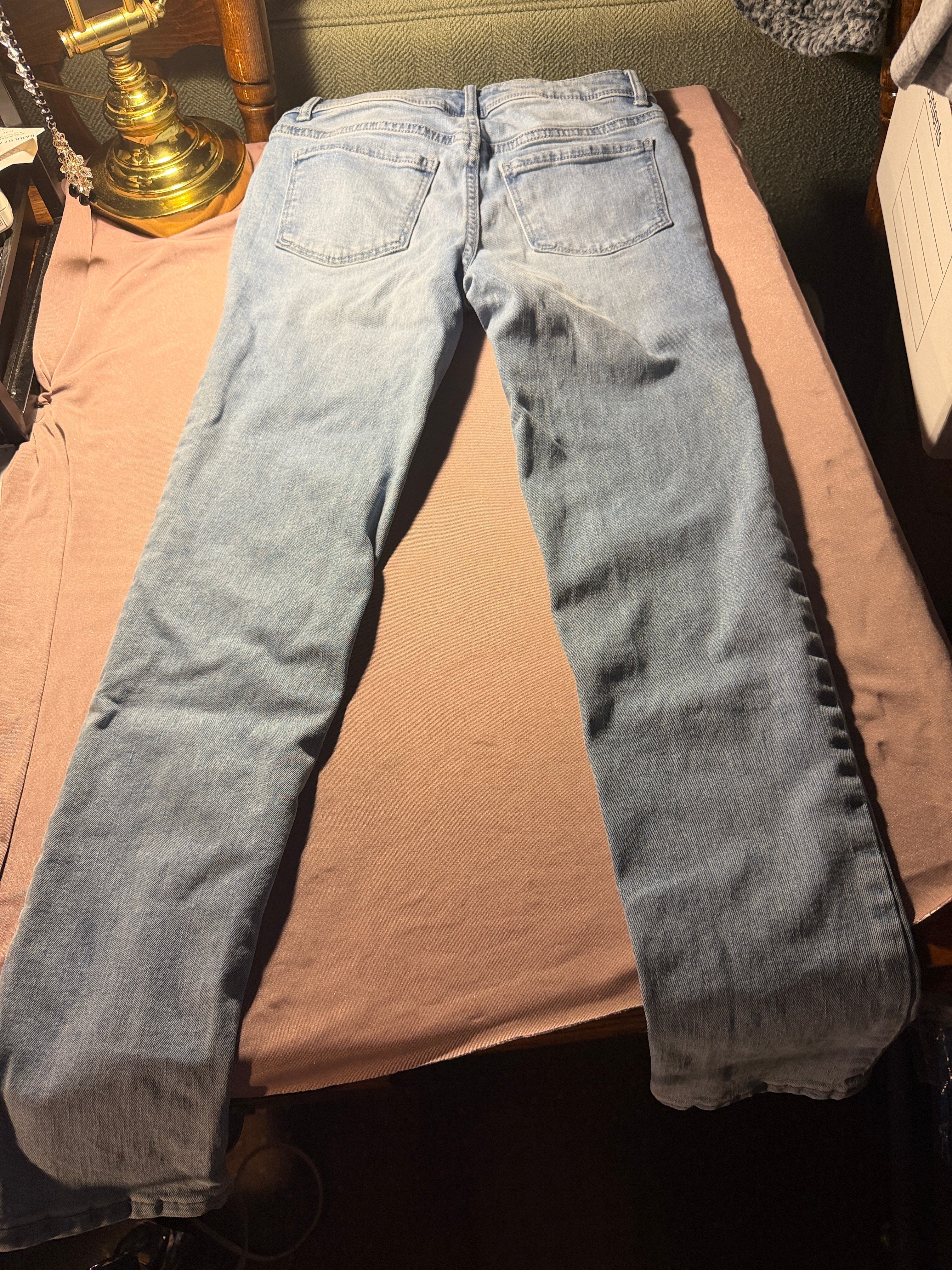 Jumping Beans Floral Embroidered Jeans – Size 12