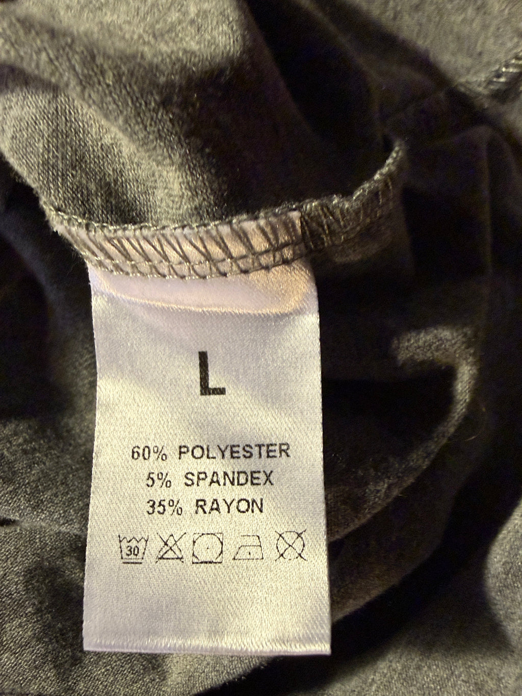 Islanders Graphic Tee – Grey Heather, Size L