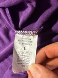 Purple Henley Tank Top