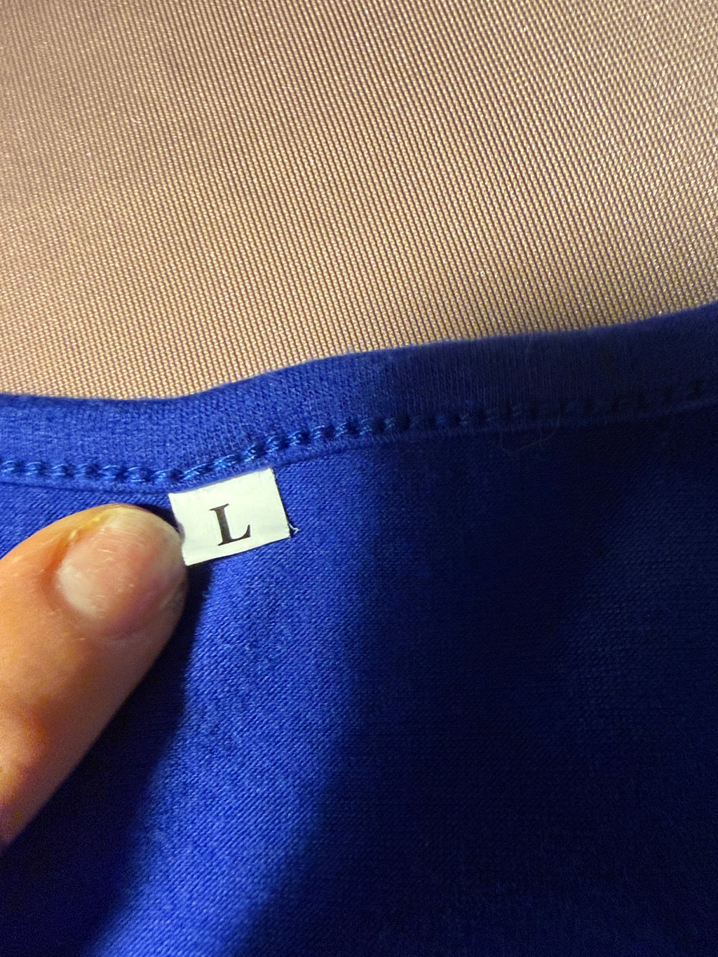 Blue Graphic Tank Top – Letter I Logo