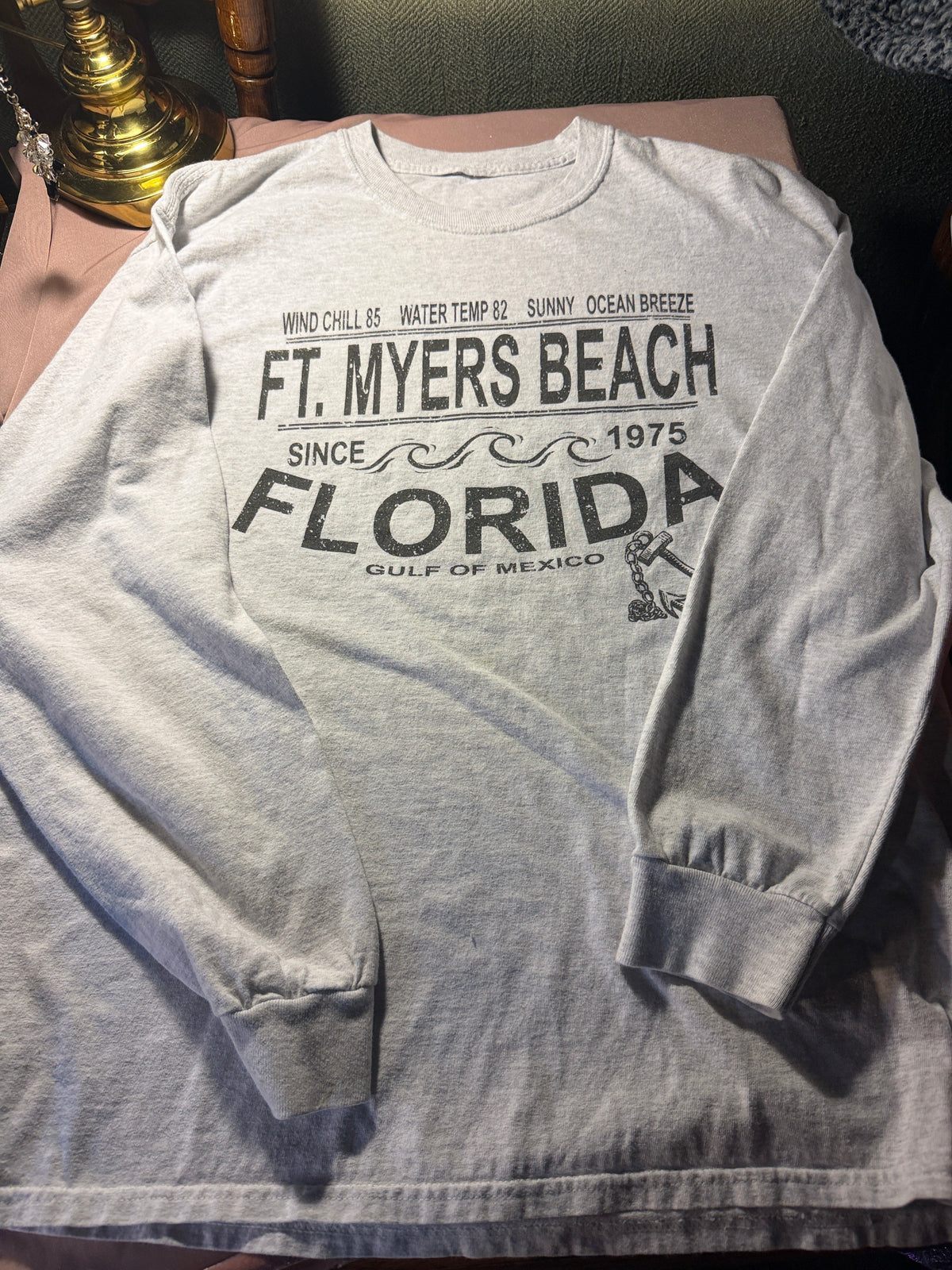Ft. Myers Beach Florida Long Sleeve Graphic Tee
