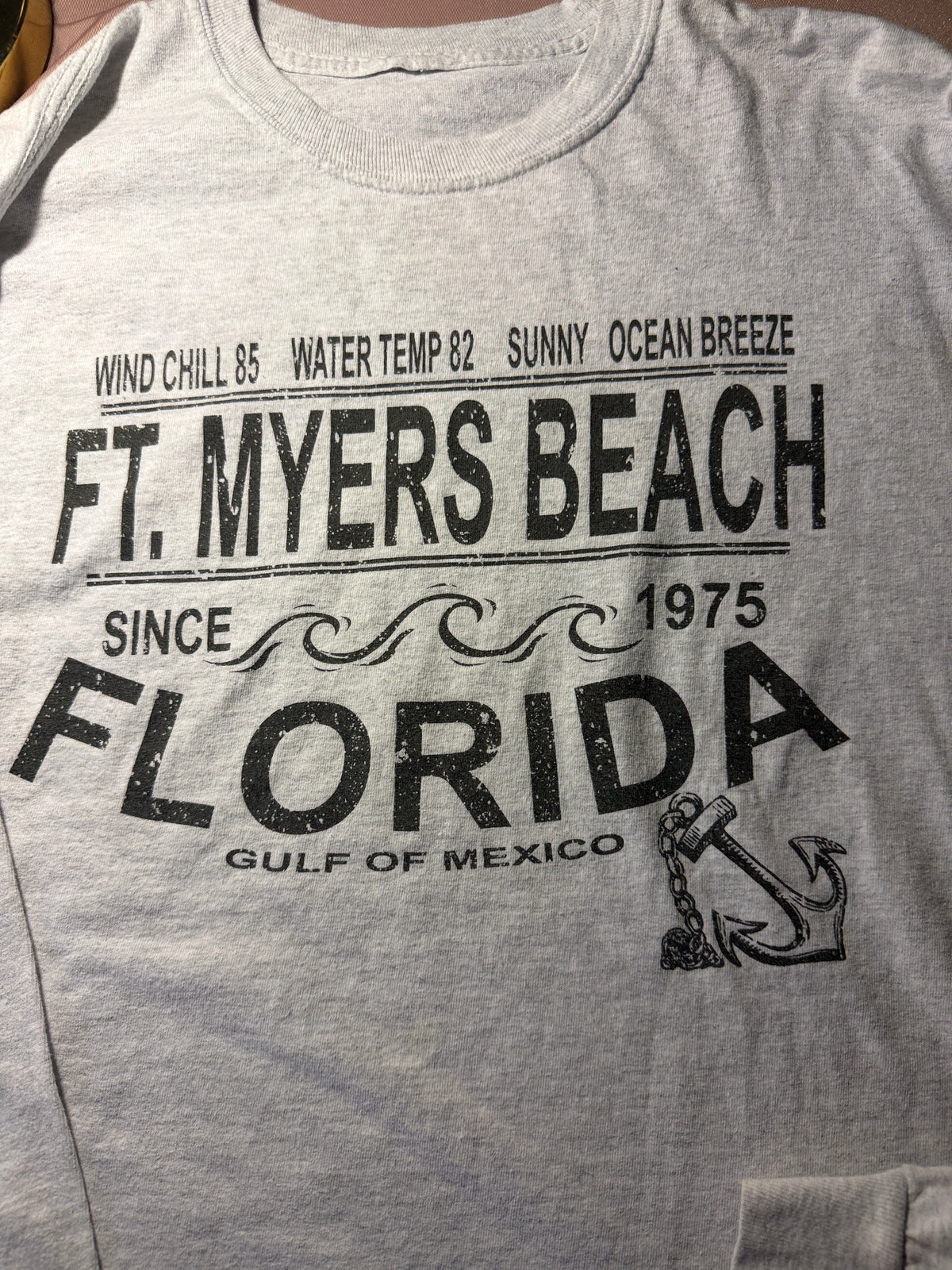 Ft. Myers Beach Florida Long Sleeve Graphic Tee