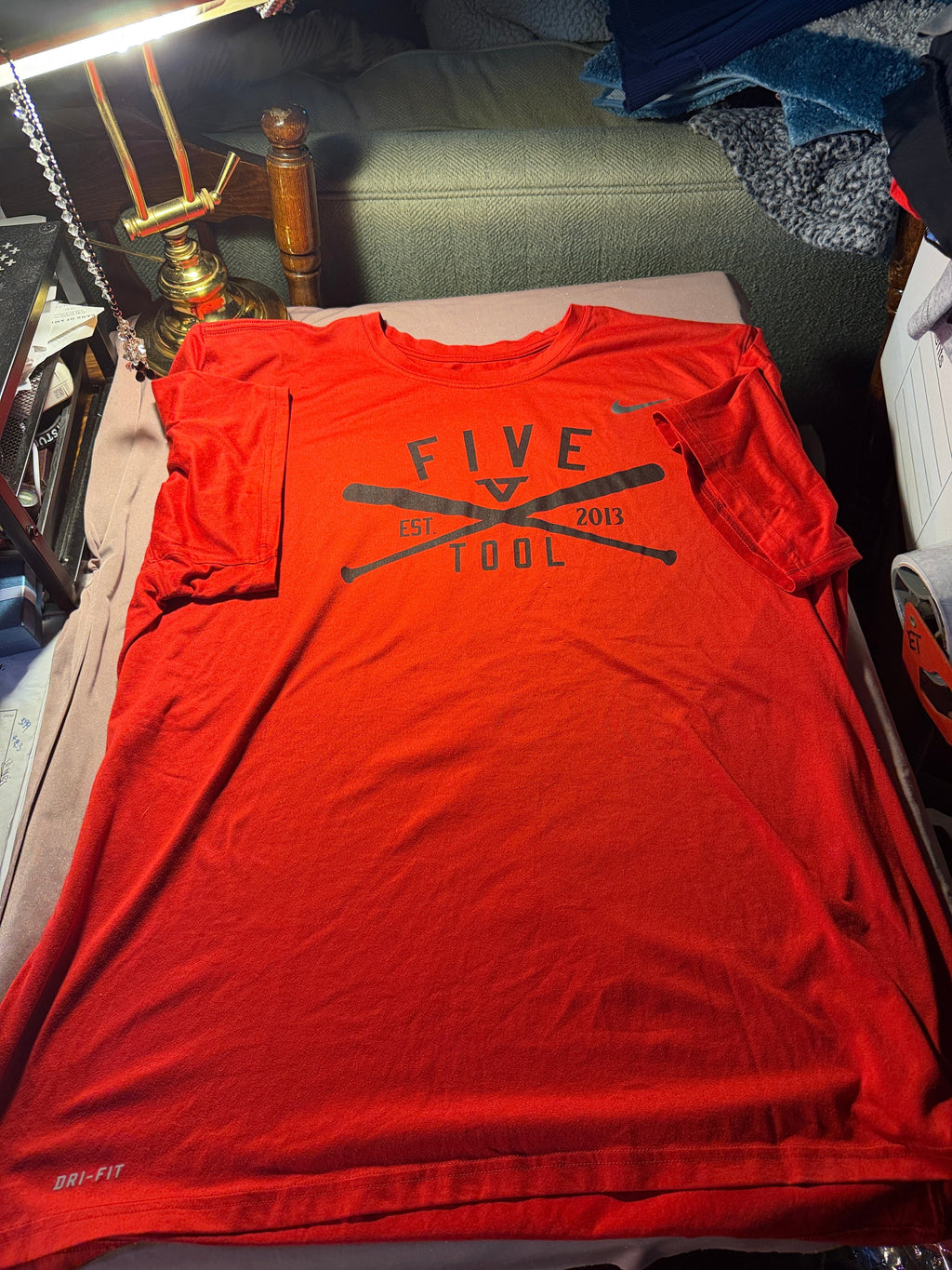 Nike Dri-FIT Five Tool Baseball Graphic Tee XXL