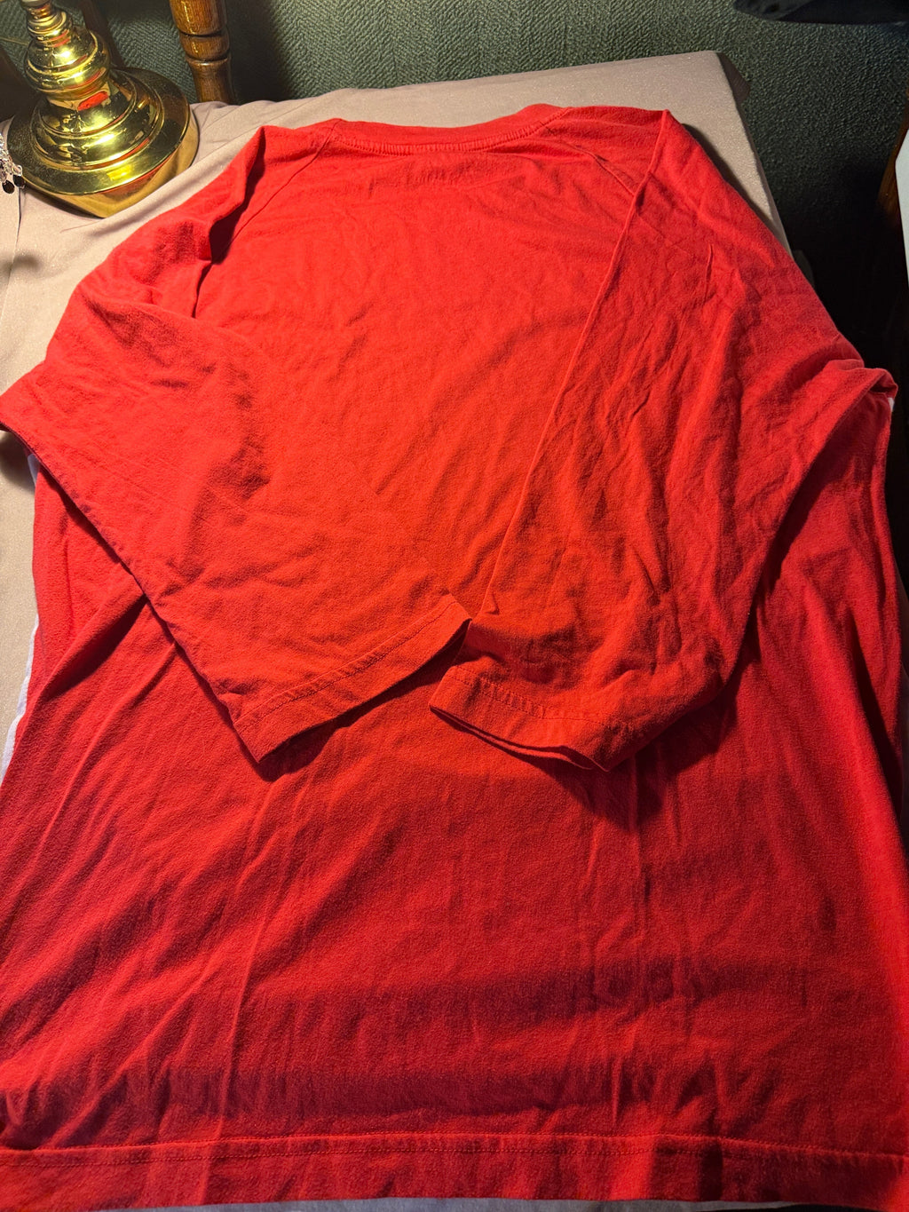 "Well Hung" Christmas Raglan Tee – 21 Threads, Size L
