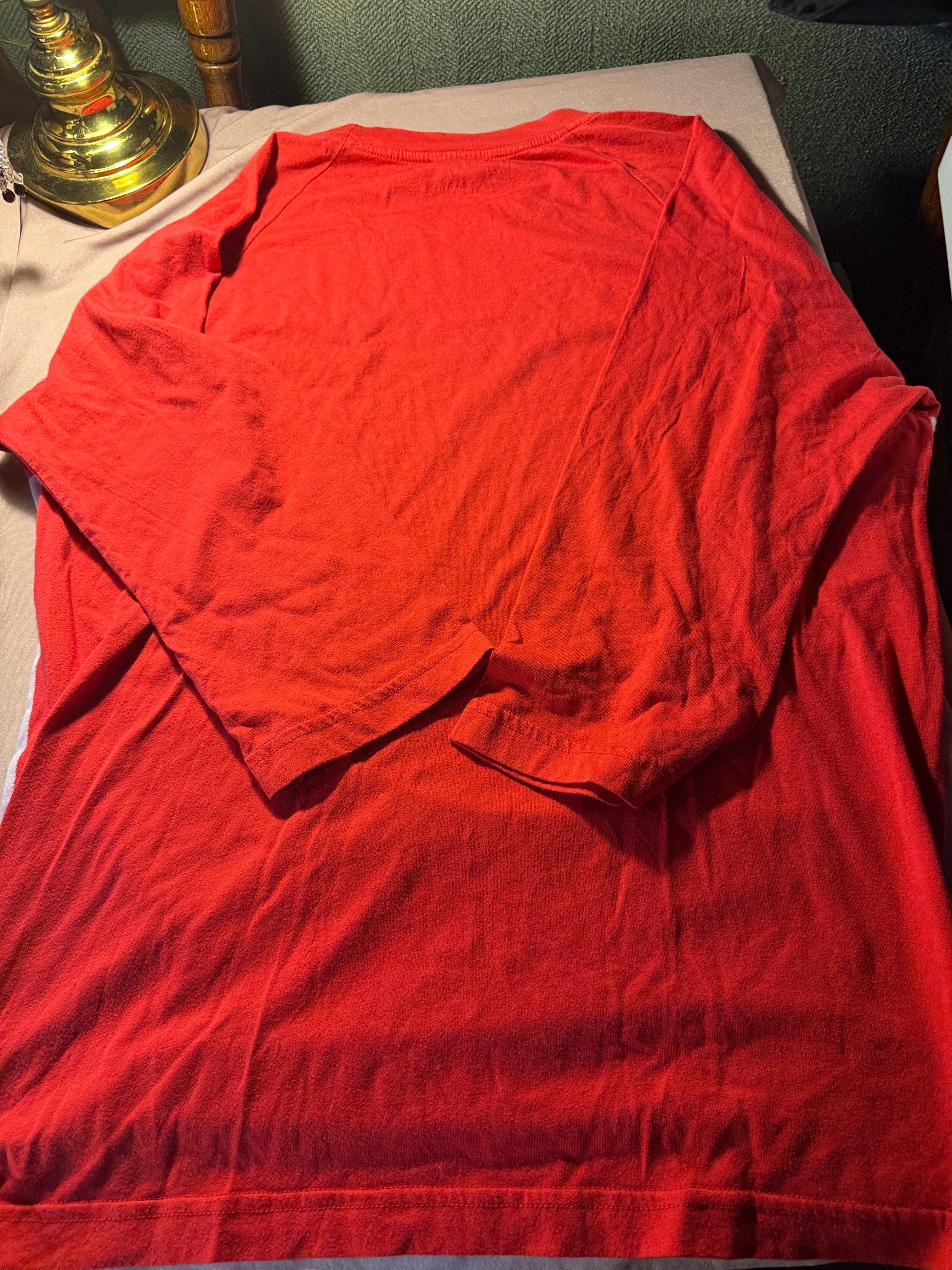 "Well Hung" Christmas Raglan Tee – 21 Threads, Size L