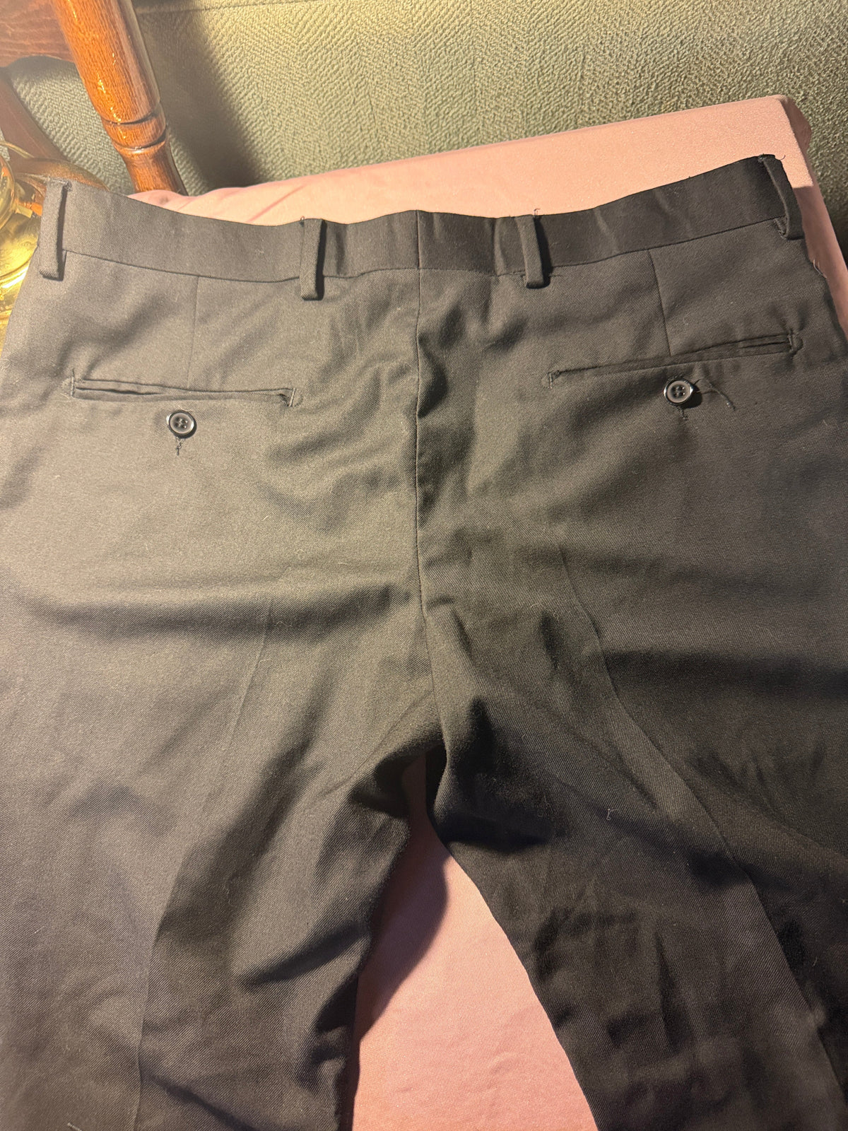 Lineage Men's Black Dress Pants – Size 33x30