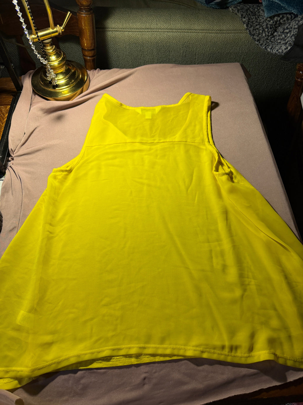 Charming Charlie Yellow Tank Top – Size Small