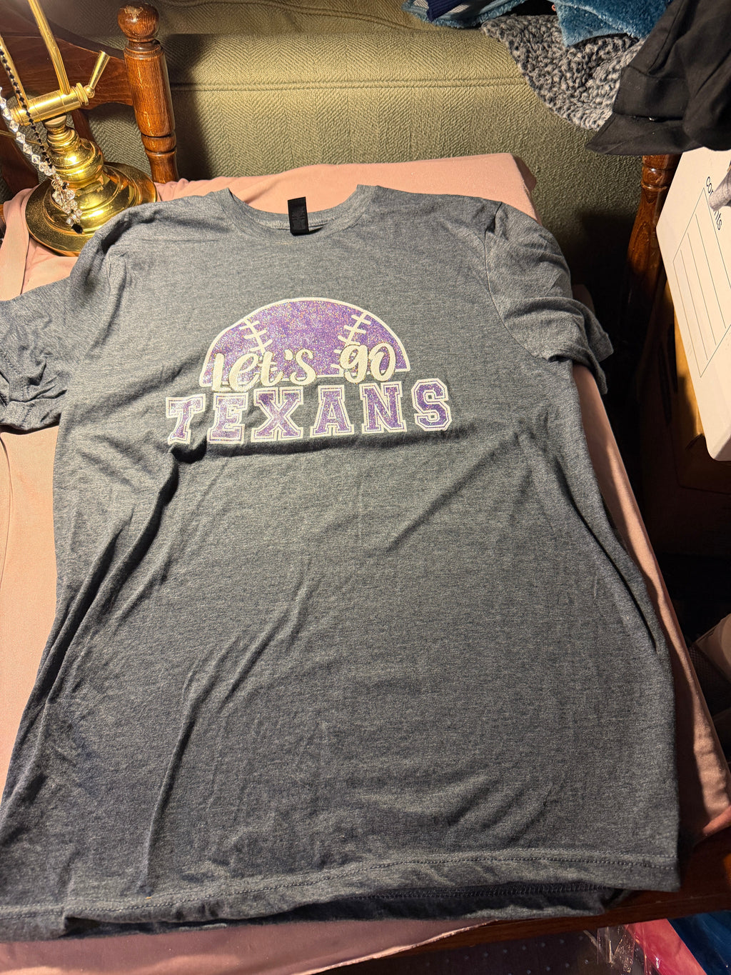 Let's Go Texans Graphic Tee