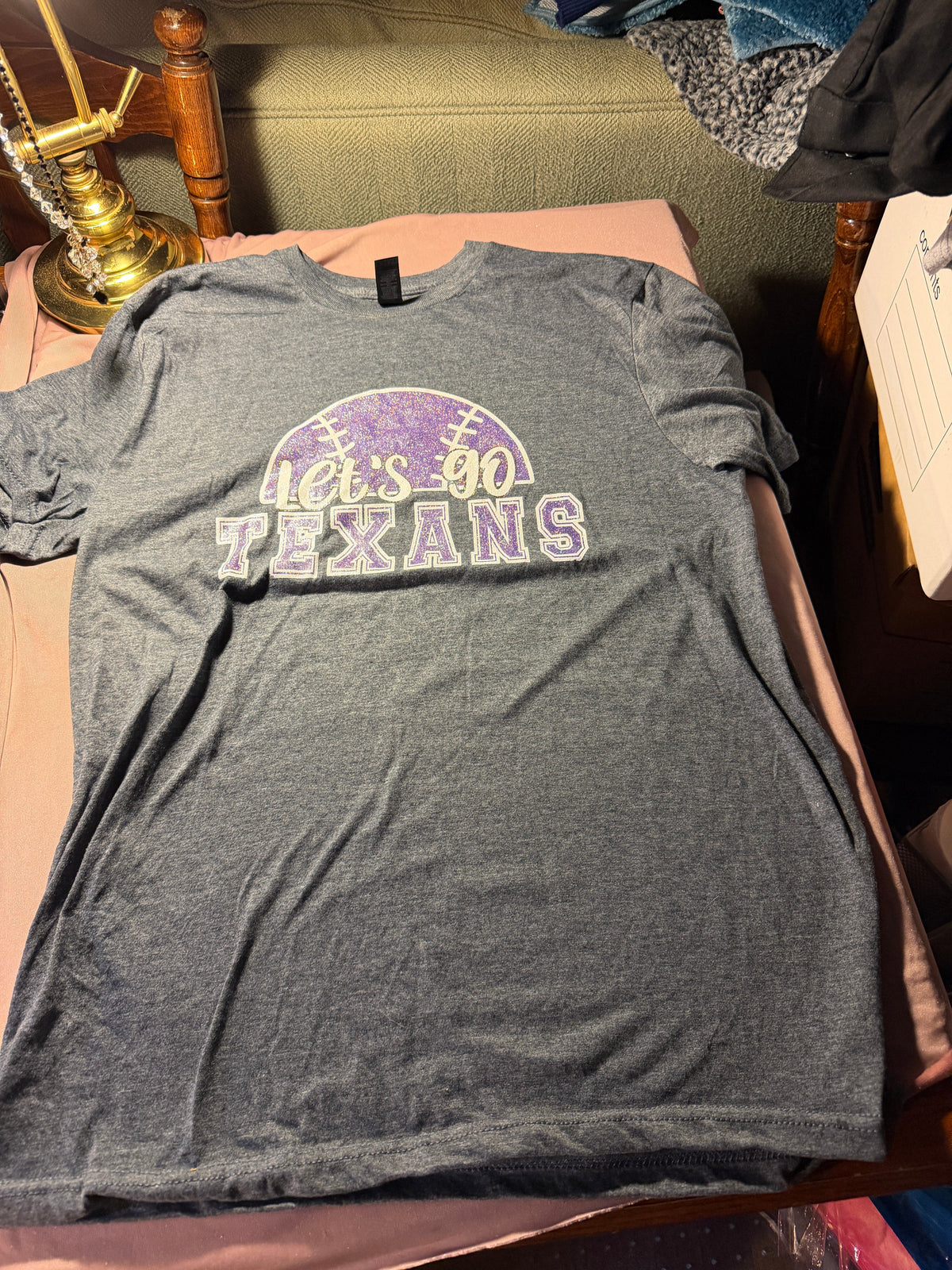 Let's Go Texans Graphic Tee