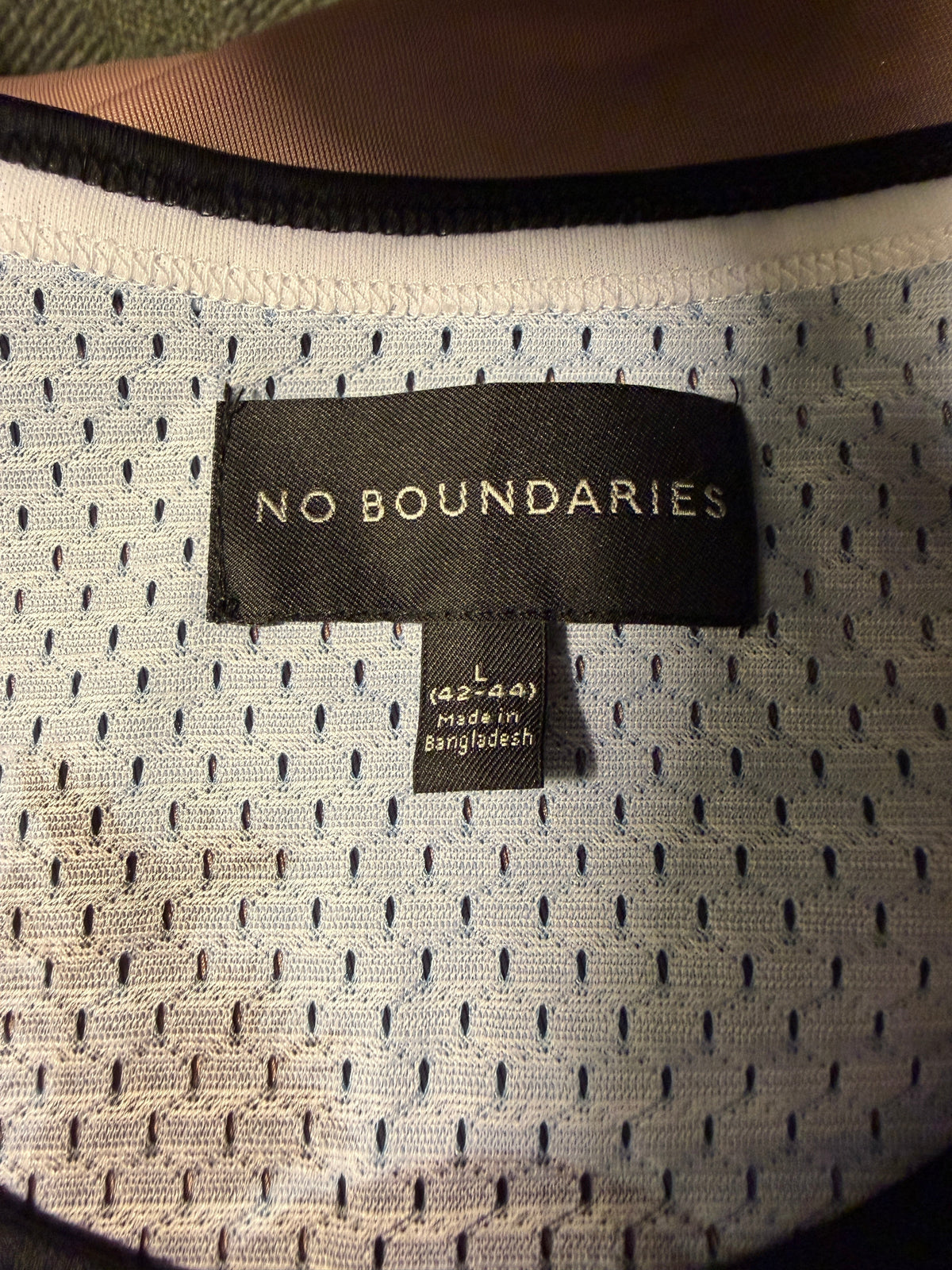 No Boundaries Tropical Sunset Mesh Tank Top